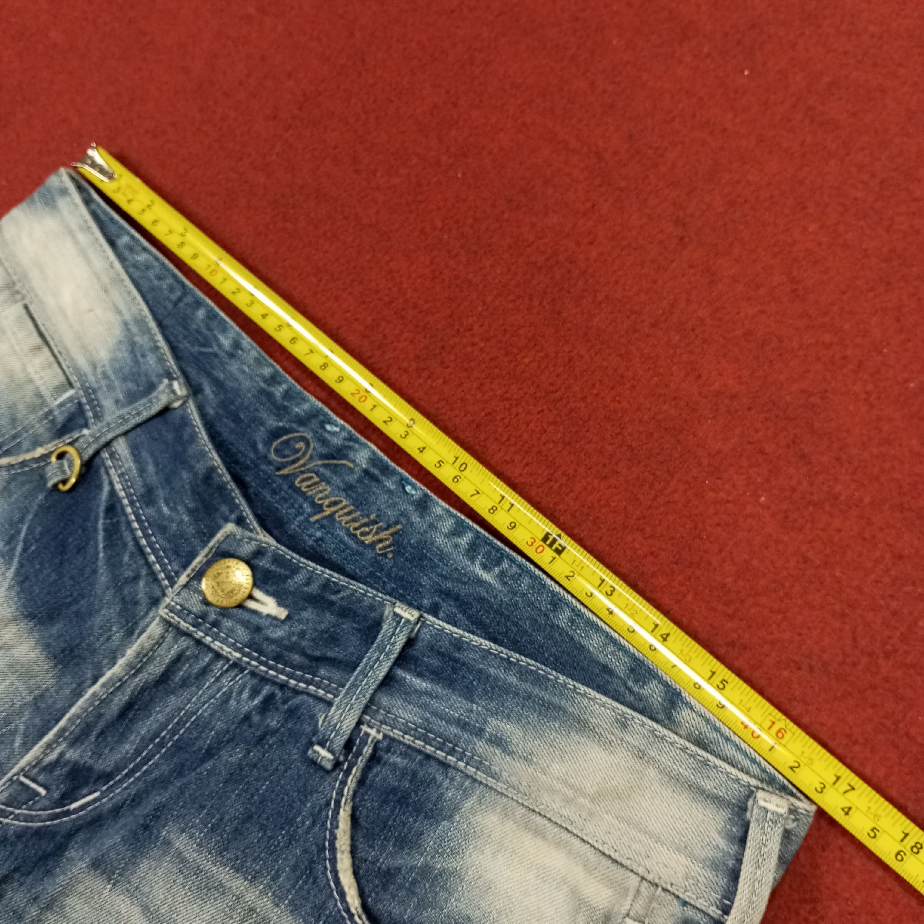 Vanquish × Vintage Vanquish Fashion Style Distressed Jeans Size 34" / US 12 / IT 48 - 7 Thumbnail