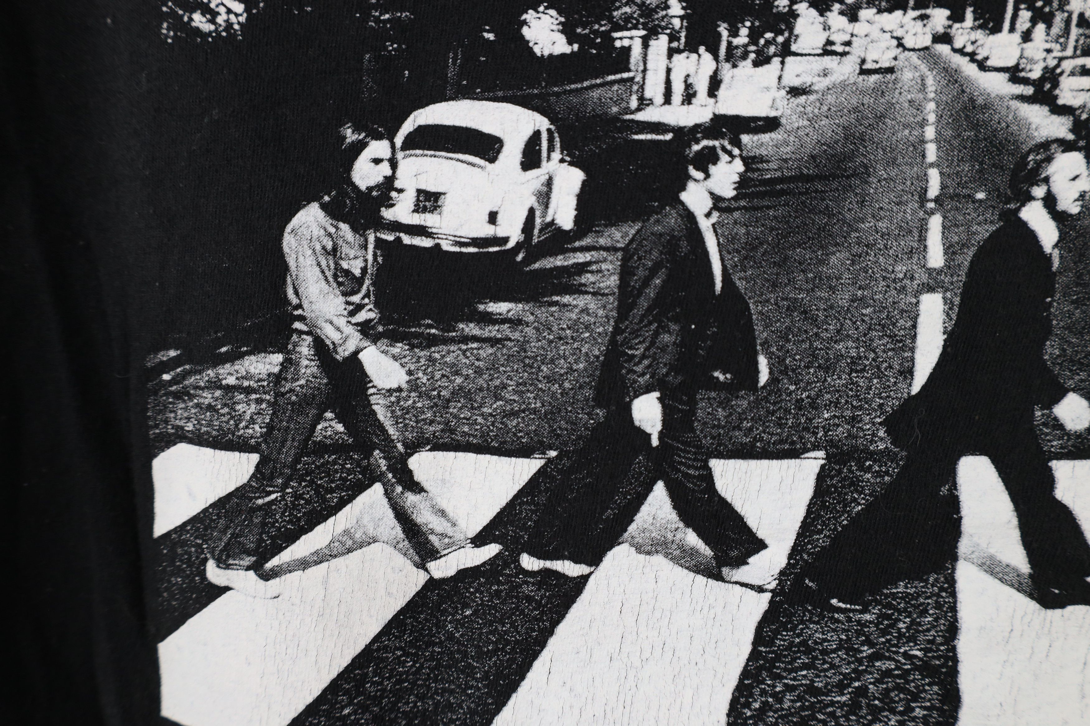 Vintage Retro Y2K Spell Out Abbey Road The Beatles Band T-Shirt Size M / US 6-8 / IT 42-44 - 5 Thumbnail