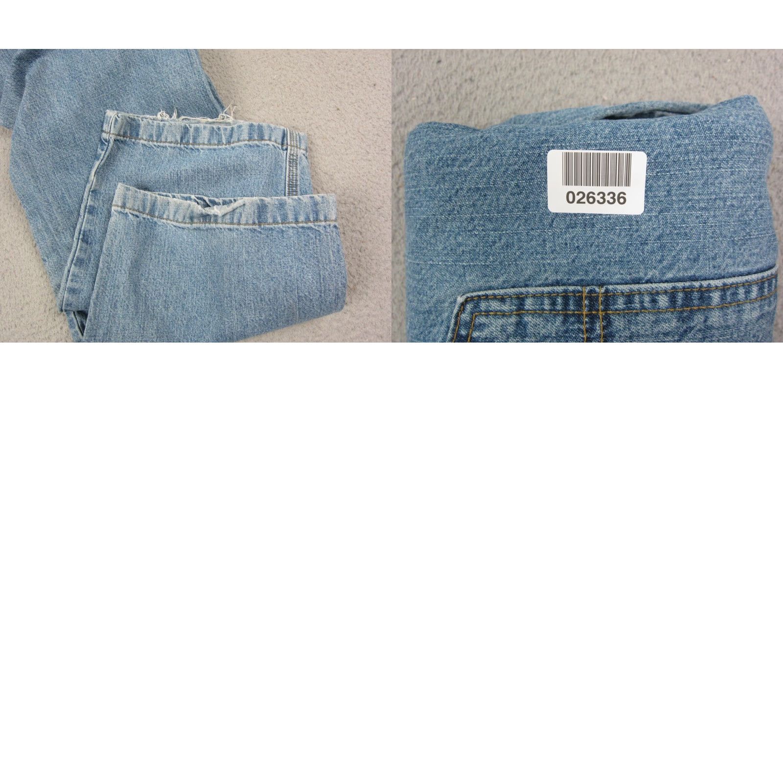 Levi's VINTAGE Levi's Jeans Mens 34x32 Blue Denim Carpenter Straight 90s 80s Baggy Pocket Zipper Button Baggy Denim Jeans Mens Regular Blue 34x32 Size US 34 / EU 50 - 11 Thumbnail