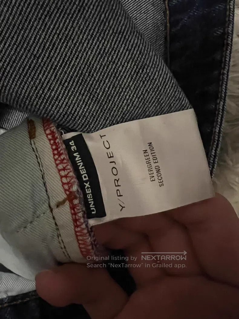 Y/Project Y/PROJECT Size 34 Multilayer folding jeans Size US 34 / EU 50 - 4 Thumbnail
