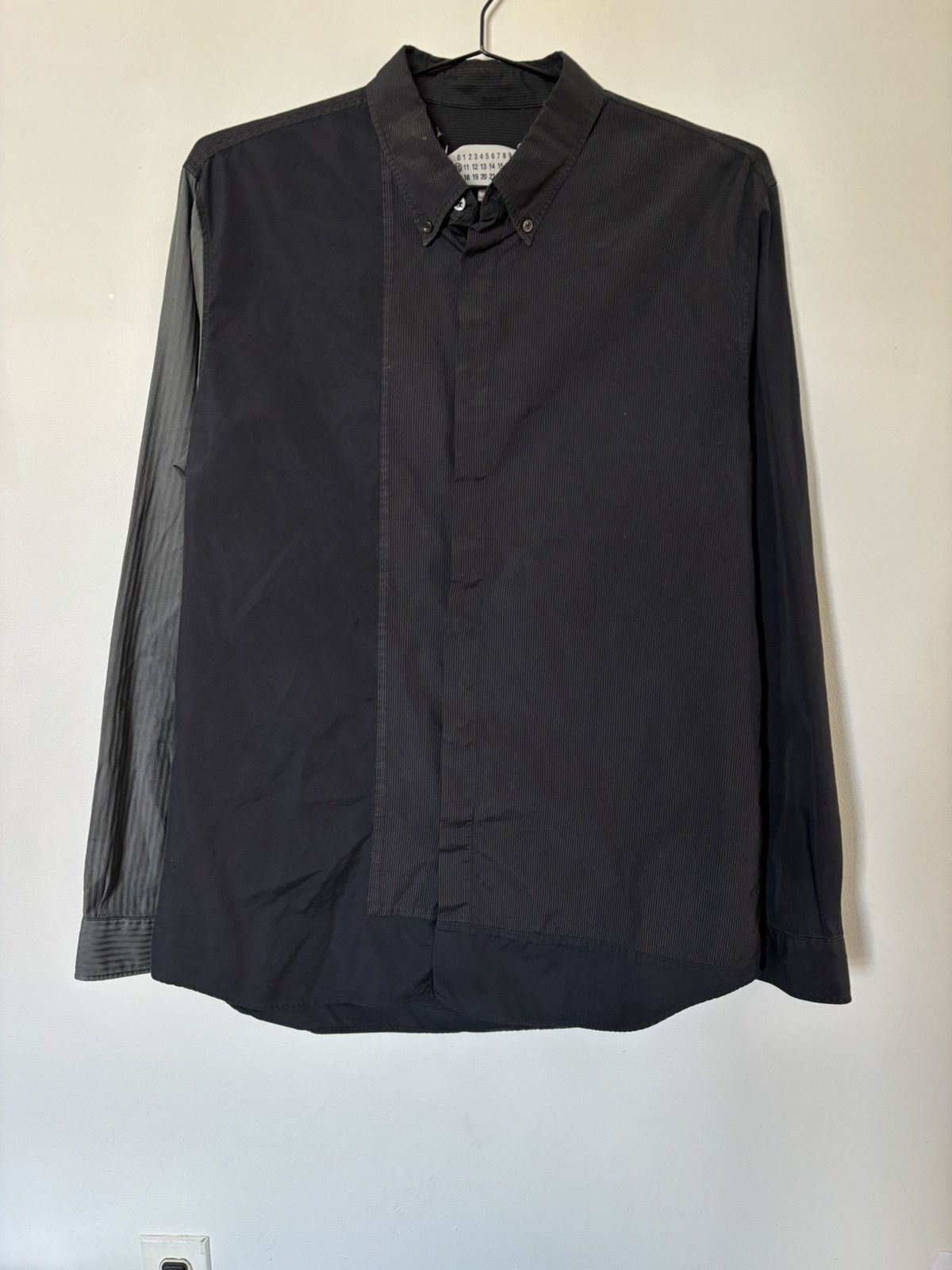 Maison Margiela Masion Margiela Stripe Block Shirt Size US L / EU 52-54 / 3 - 1 Thumbnail