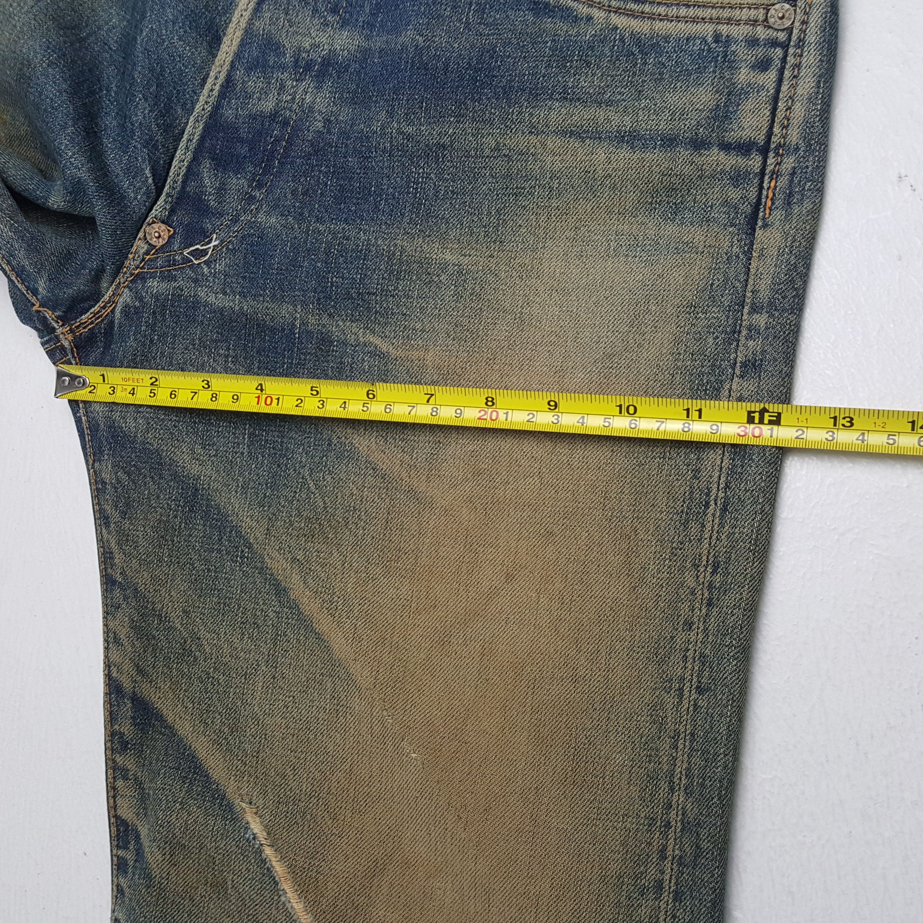 Japanese Brand × Vintage EVIS Japanese Brand Custom Daicock Short Jeans Size US 31 - 7 Thumbnail