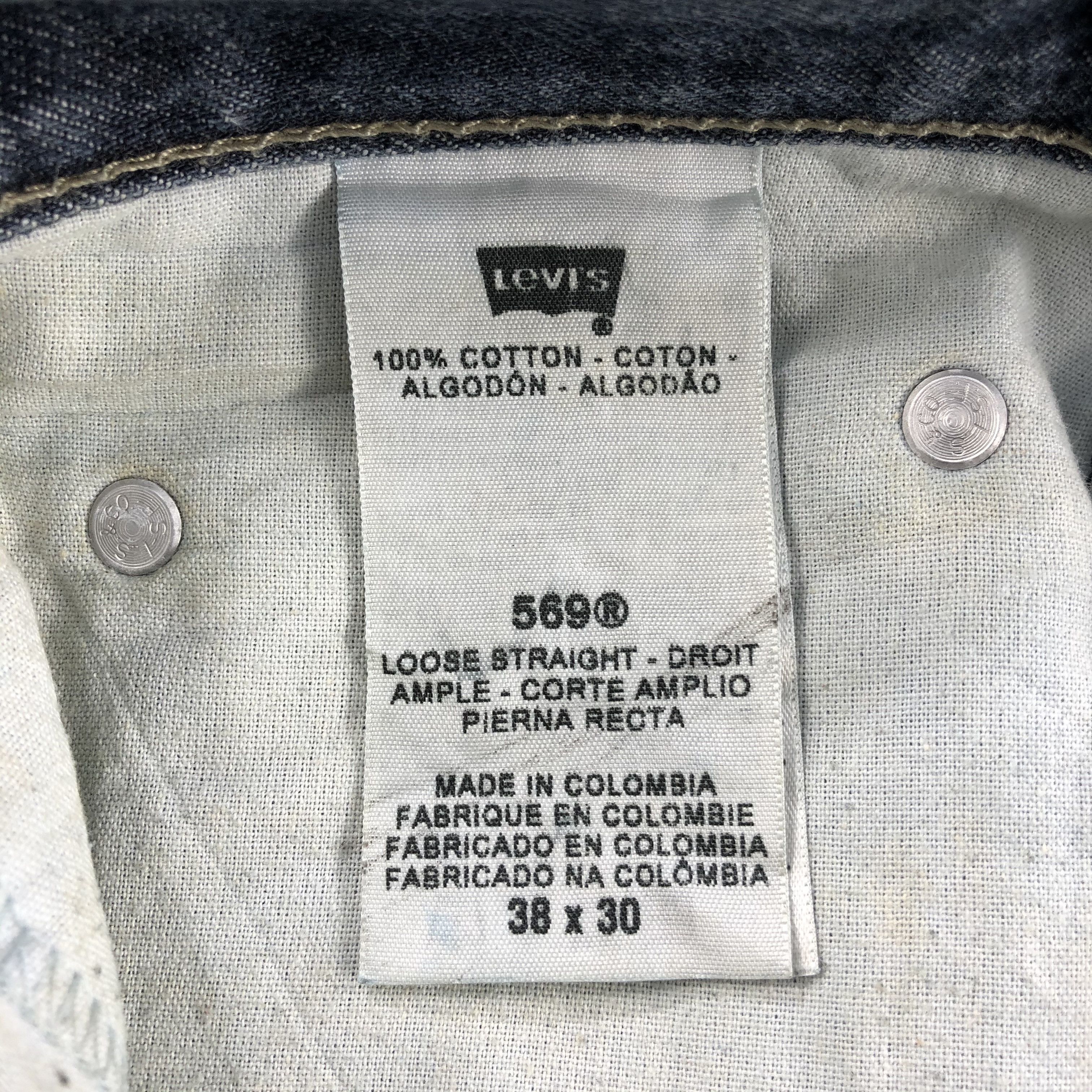 Levi's Vintage Rusty Levis 569 Jeans-J937 Size US 39 - 10 Thumbnail