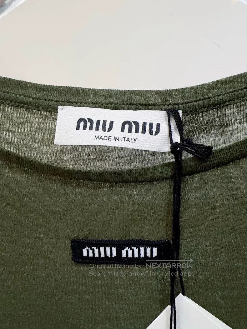 Miu Miu Miu Miu Size M Long sleeves in spring and summer Size M / US 6-8 / IT 42-44 - 2 Thumbnail
