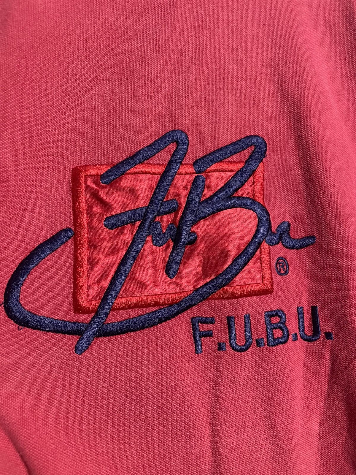 Fubu × Vintage Vintage Fubu Embroidered Logo Made In Korea Rare y2k tshirt Size US XL / EU 56 / 4 - 3 Thumbnail
