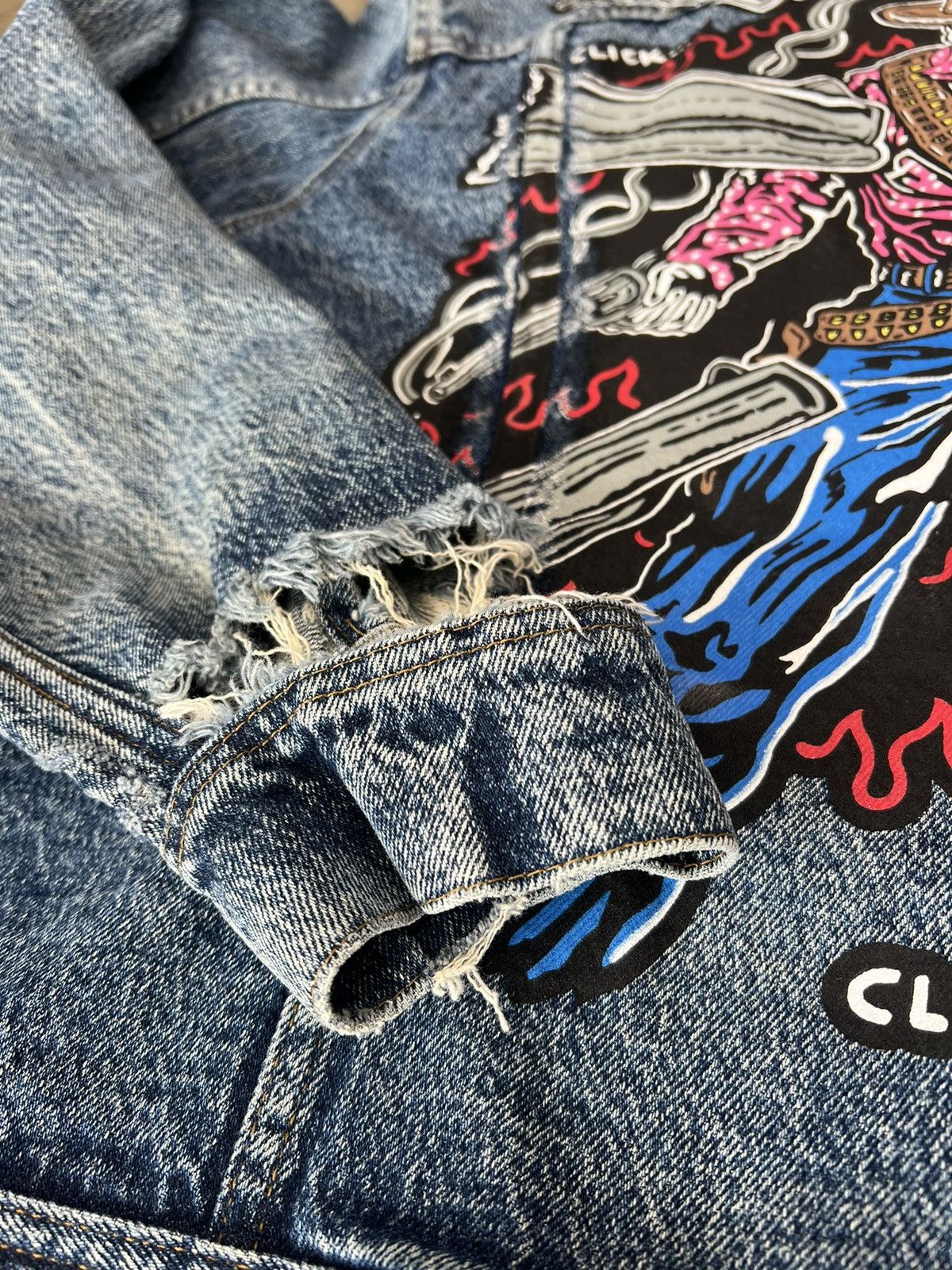 Warren Lotas Warren Lotas Pistolero Denim Jacket Size 3 (XXL+) Size US XXL / EU 58 / 5 - 4 Thumbnail