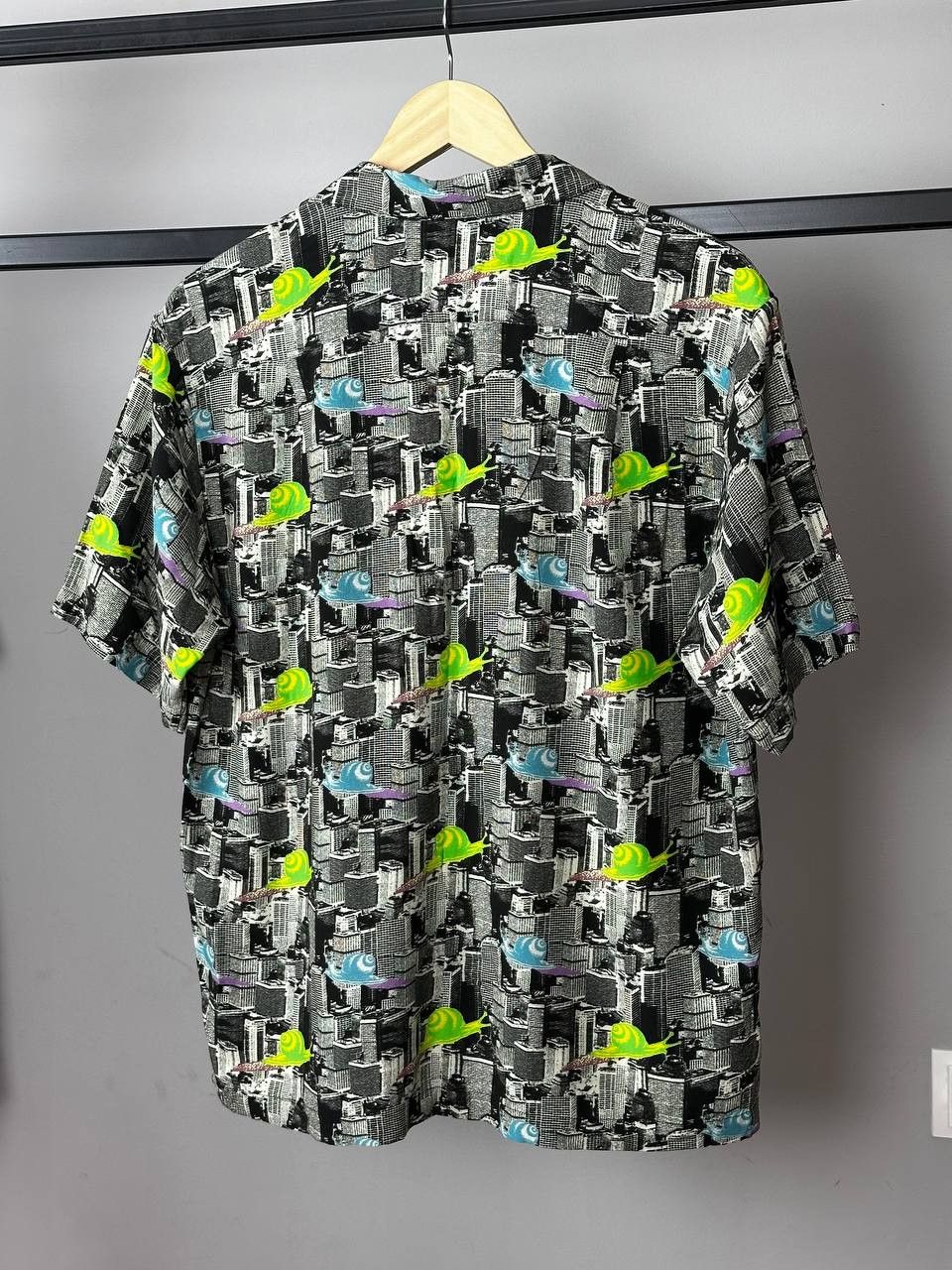 Brain Dead Brain Dead Summer Printed Viscose Short Sleeve Shirt Size US S / EU 44-46 / 1 - 9 Thumbnail