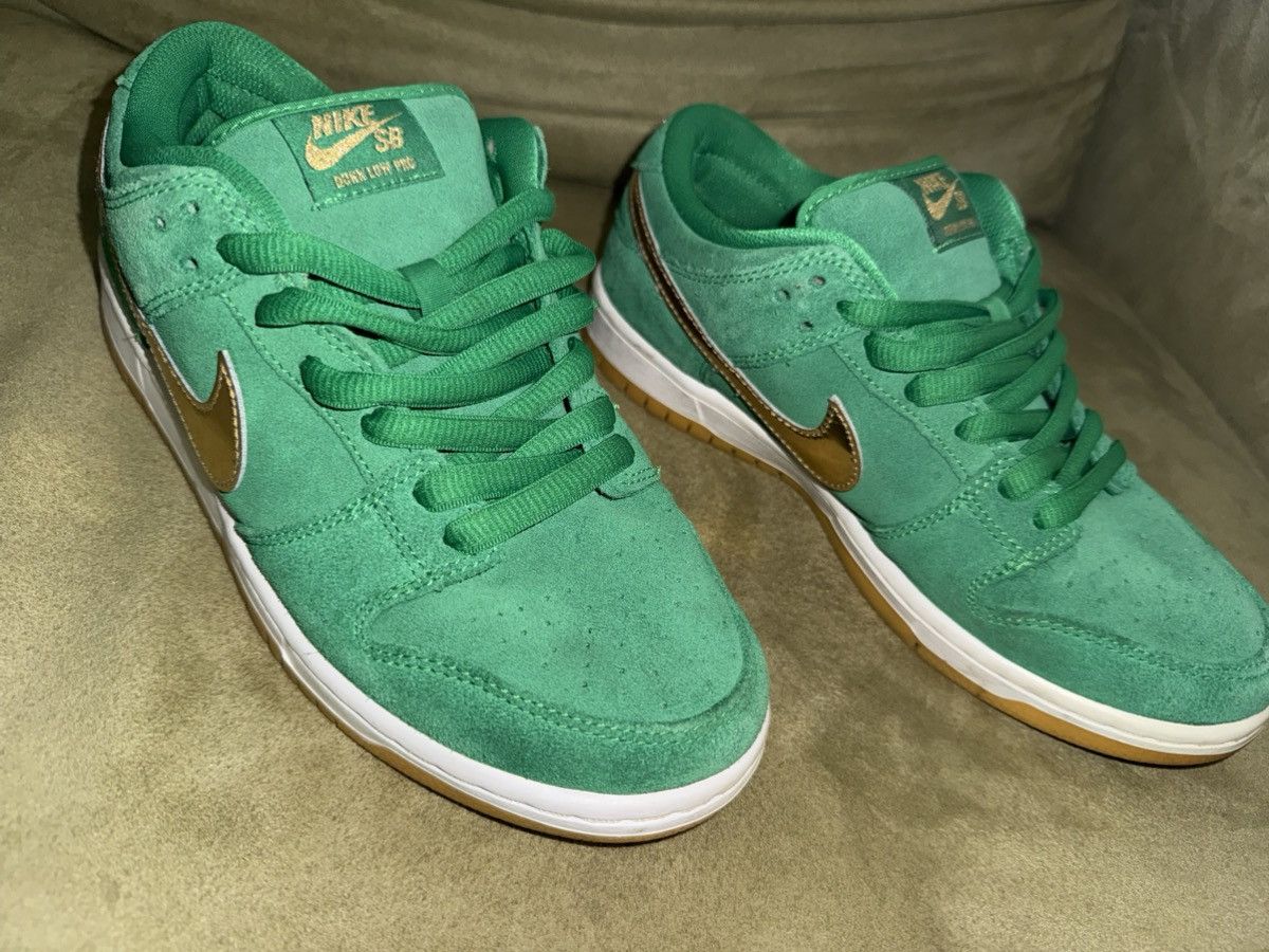 Nike Nike Dunk Low SB Pro “Saint Patrick’s Day” St Patrick VNDS!! Size US 7.5 / EU 40-41 - 3 Thumbnail