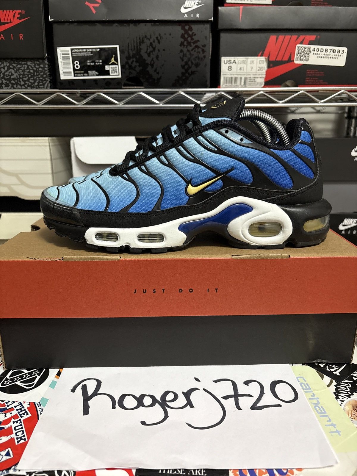 Nike Air Max Plus TN Hyper Blue Size US 8 / EU 41 - 1 Thumbnail