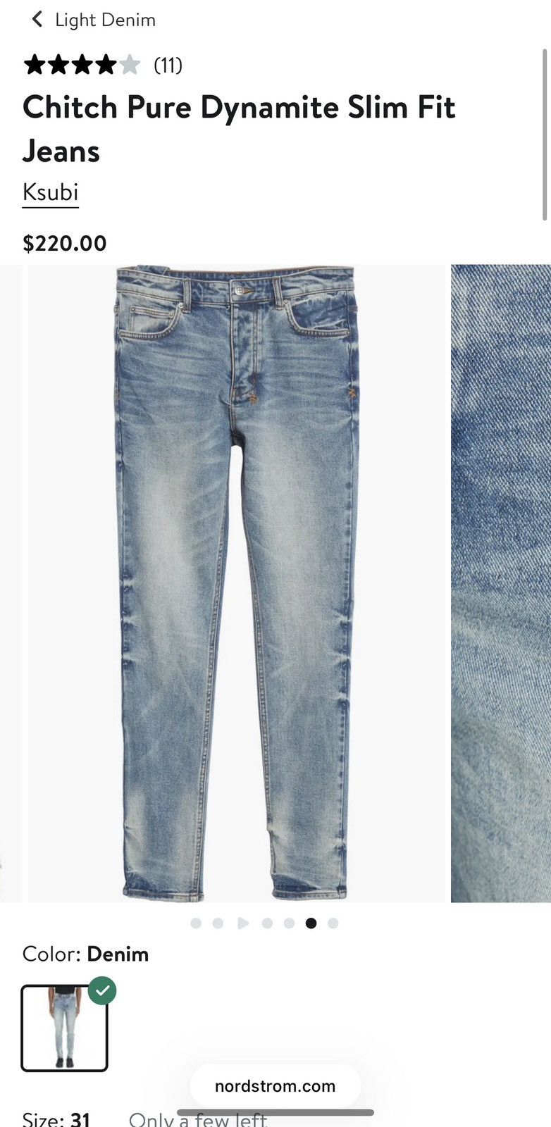 Ksubi Chitch Pure dynamite KSUBI jeans Size US 32 / EU 48 - 3 Thumbnail