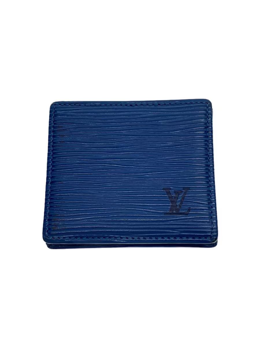 Louis Vuitton Louis Vuitton Epi Porte Monet Boite Leather Blue Size ONE SIZE - 1 Thumbnail