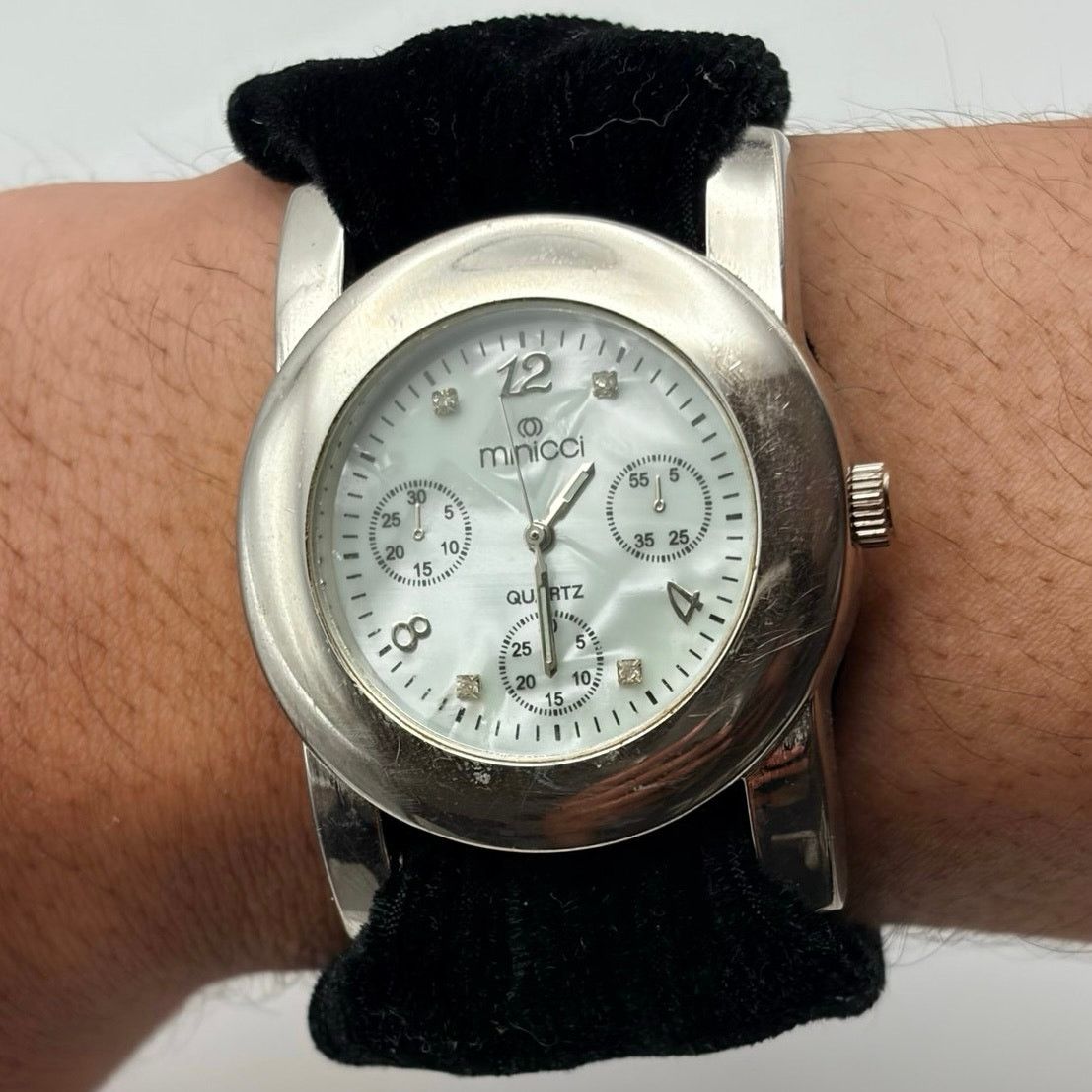 Other Silver & Black Minicci Watch Size ONE SIZE - 1 Thumbnail