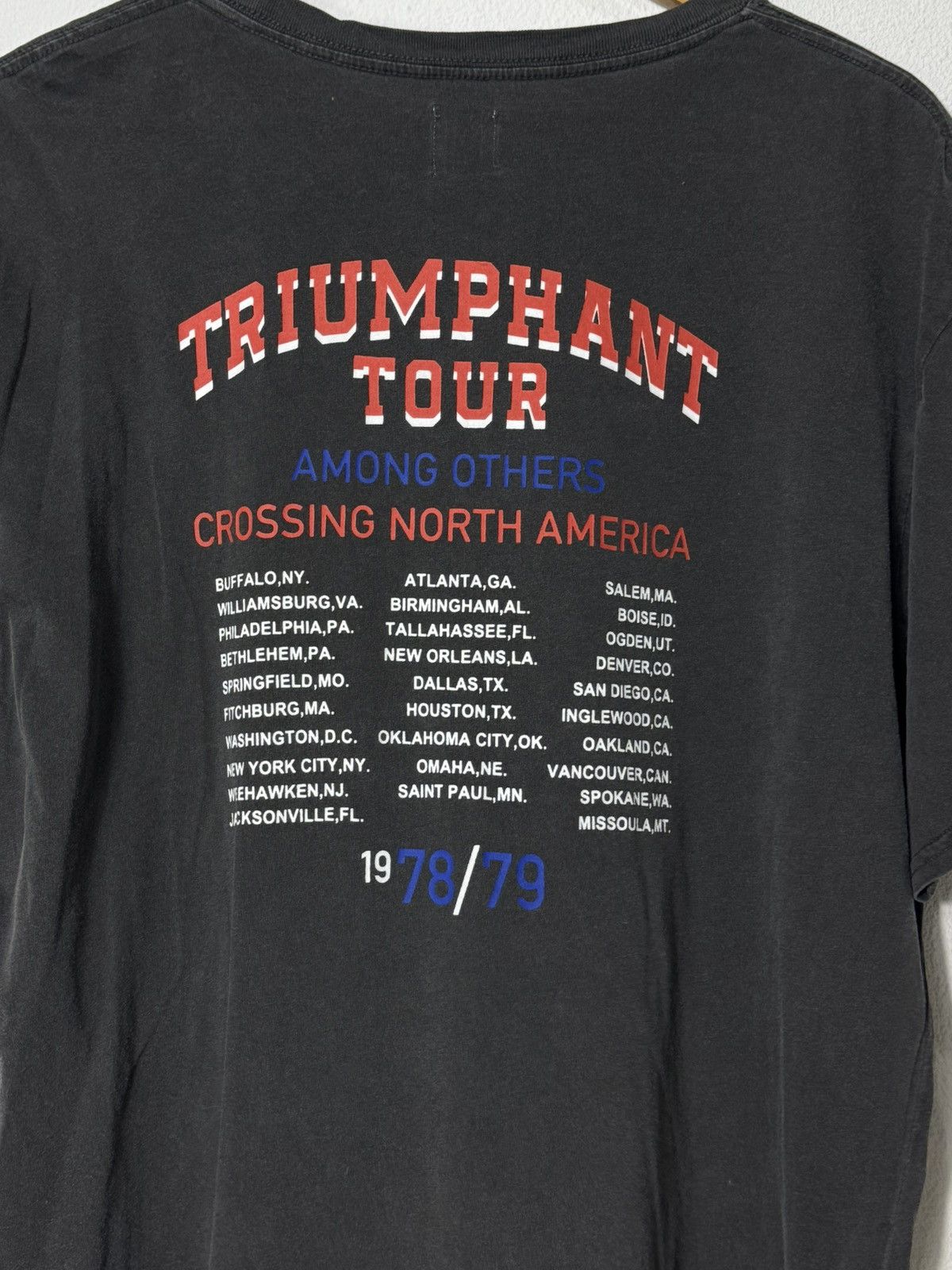 Band Tees Ungrid Triumphant Tour '79 Size US L / EU 52-54 / 3 - 4 Thumbnail