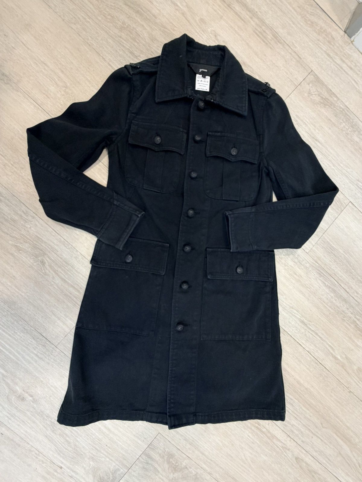 HYKE Archive green (Pre-HYKE) Military Field Coat Size US S / EU 44-46 / 1 - 1 Thumbnail
