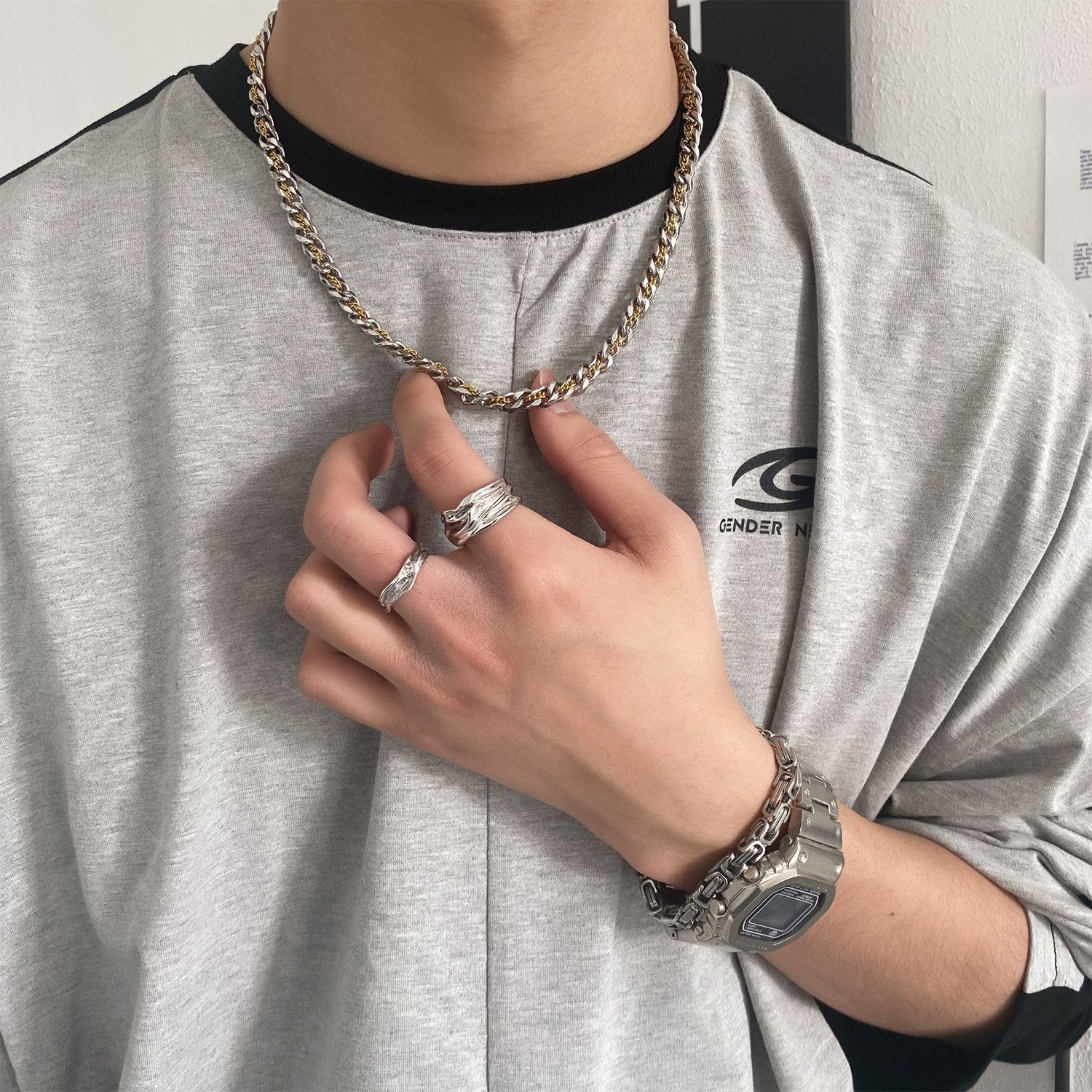Other Future STEAL! Y2K Chains Necklace Chain Size ONE SIZE - 1 Thumbnail