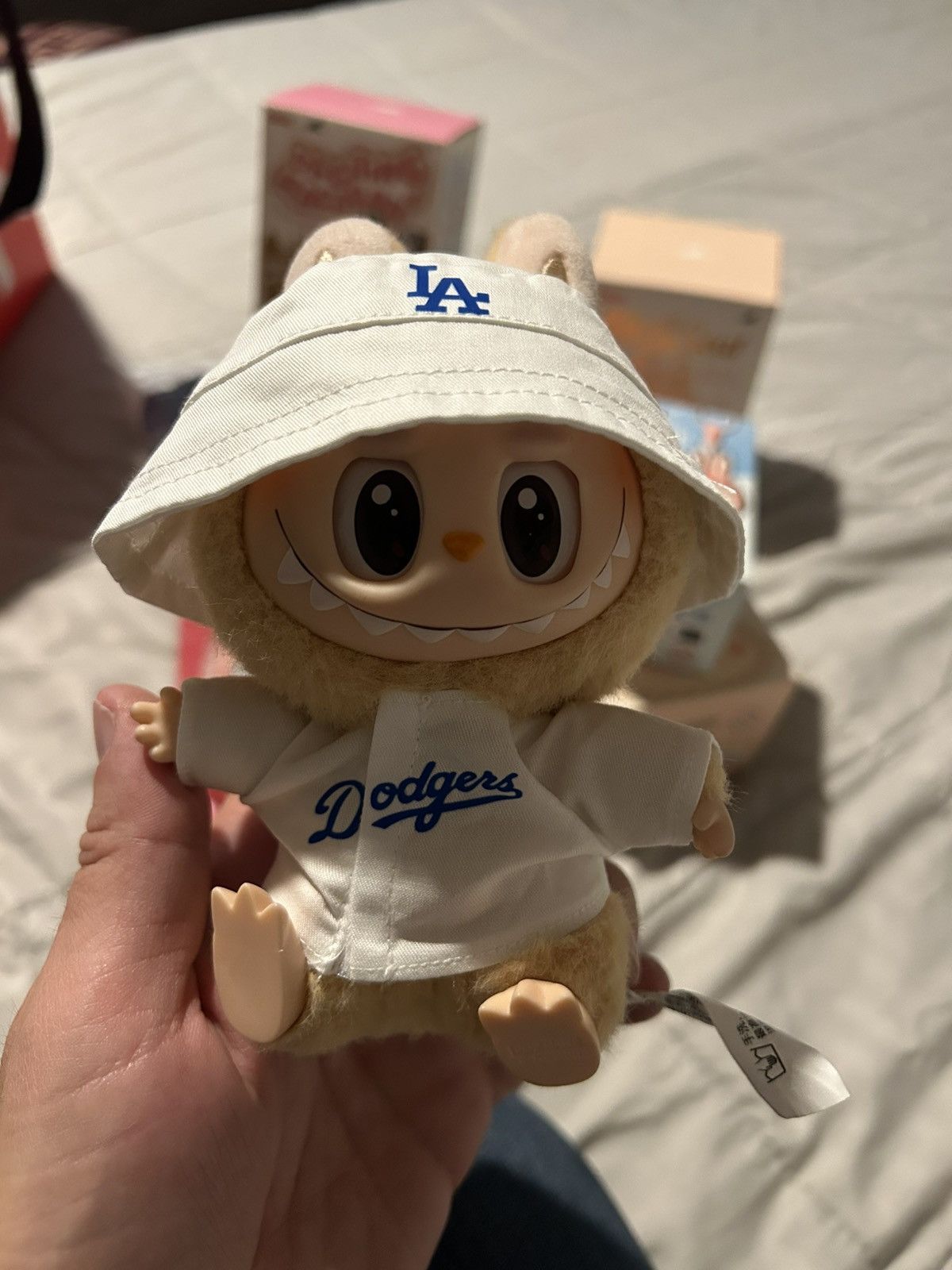 POP MART Pop Mart Labubu BaBa in Ohtani Jersey Size ONE SIZE - 3 Thumbnail