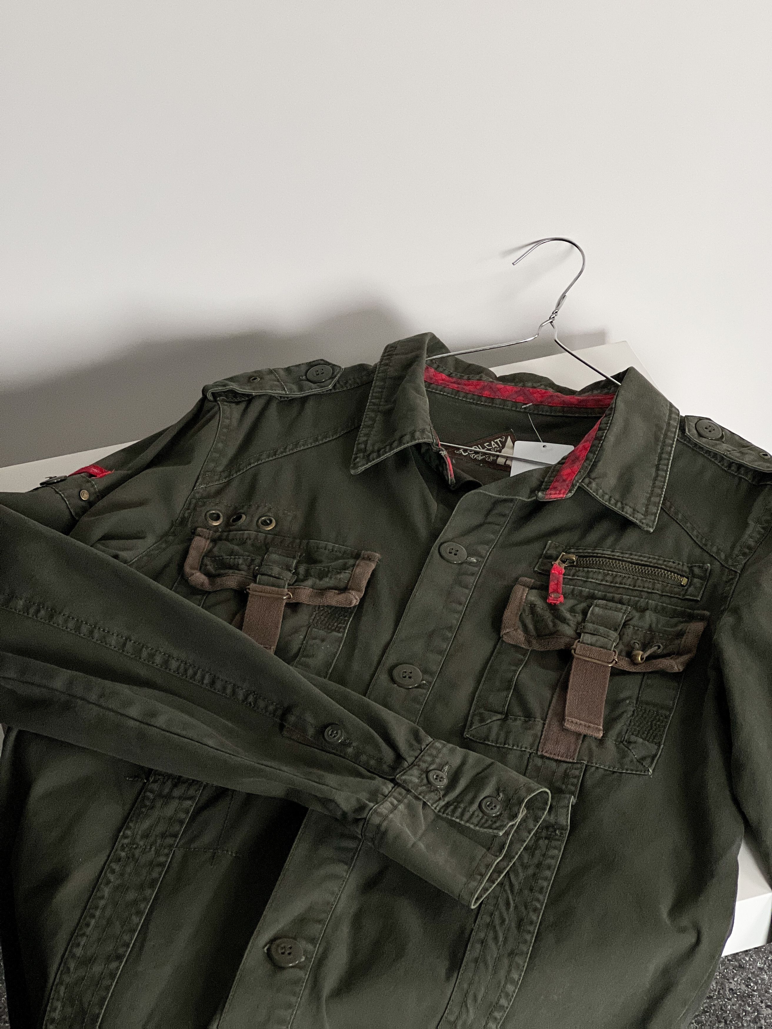 Other Coolcat Vintage Military Style Men's Shirt Size US L / EU 52-54 / 3 - 8 Thumbnail