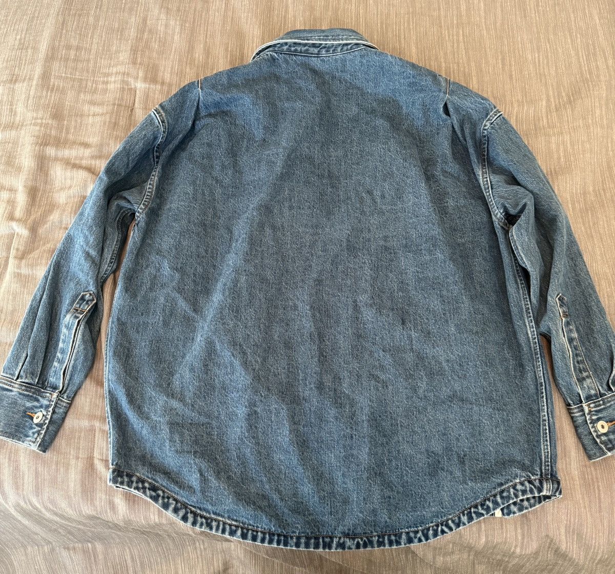 Feng Chen Wang Feng Chen Wang Denim Shirt/Jacket Size US M / EU 48-50 / 2 - 2 Thumbnail