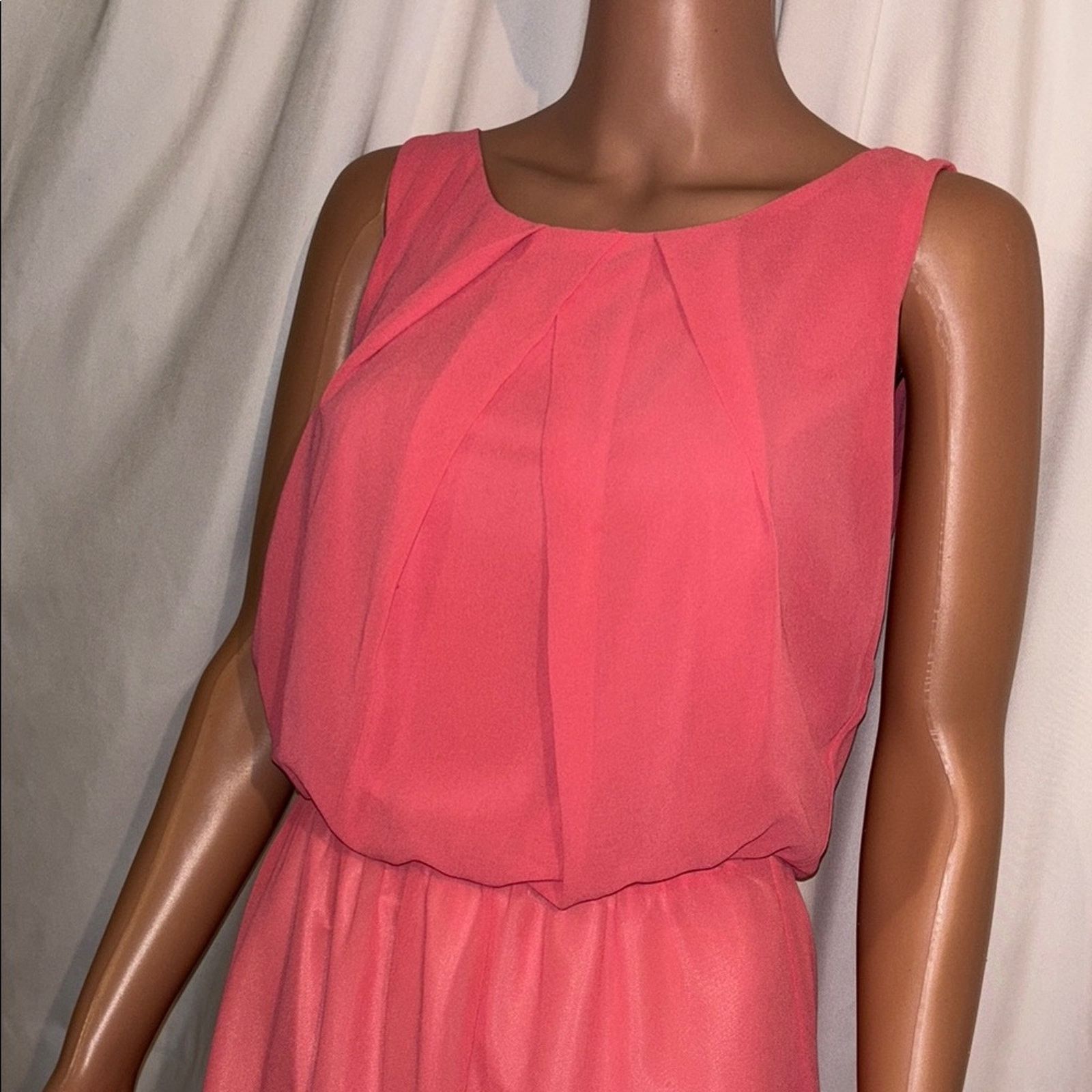 The Unbranded Brand Sunday in Brooklyn Pink/White Sleeveless Dress Size Small Size S / US 4 / IT 40 - 2 Thumbnail