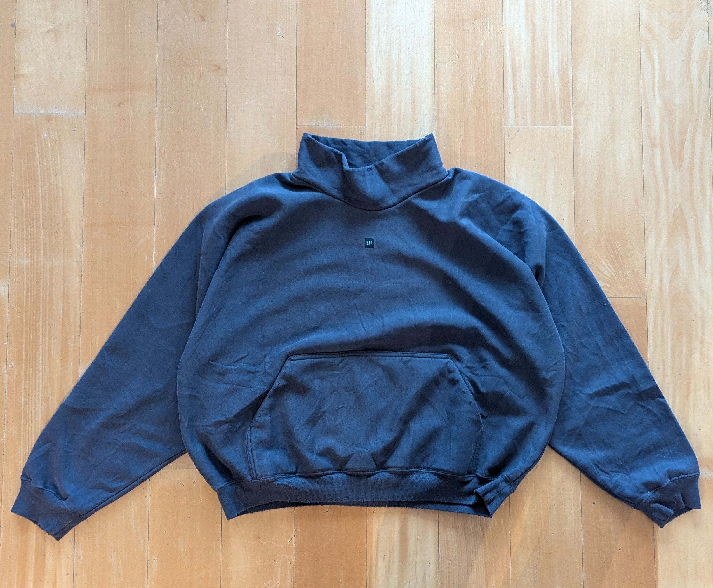 Yeezy Gray High Neck Sweater - Yeezy Gap Engineered by