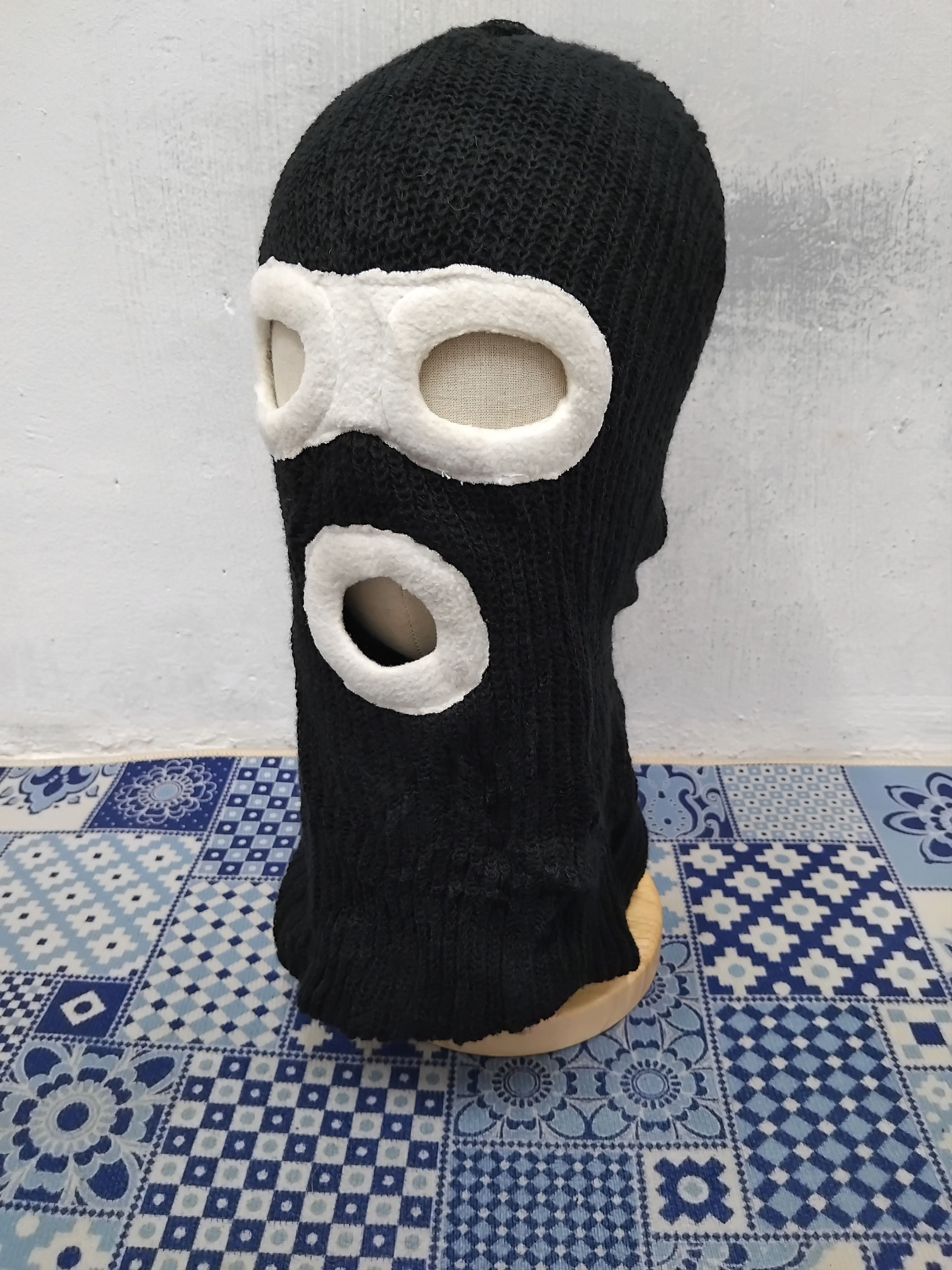 Japanese Brand 💥Unbranded black colour head beanie Size ONE SIZE - 3 Thumbnail