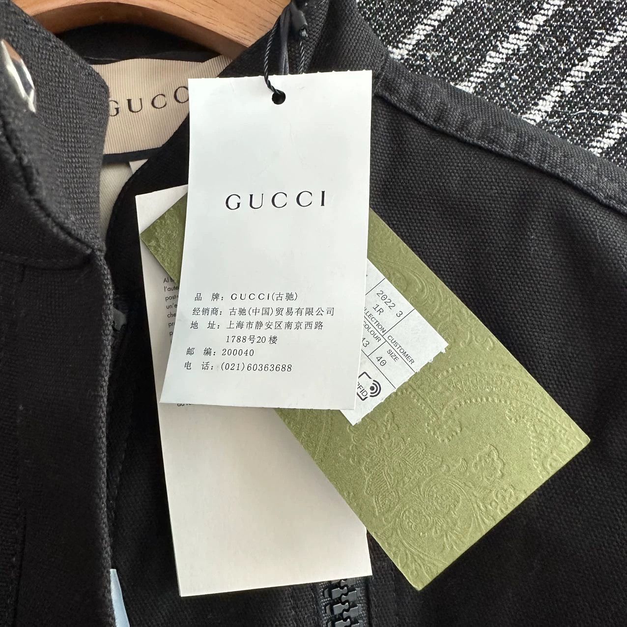Gucci Gucci black jacket 40 Unused with tags Size US XXS / EU 40 - 3 Thumbnail