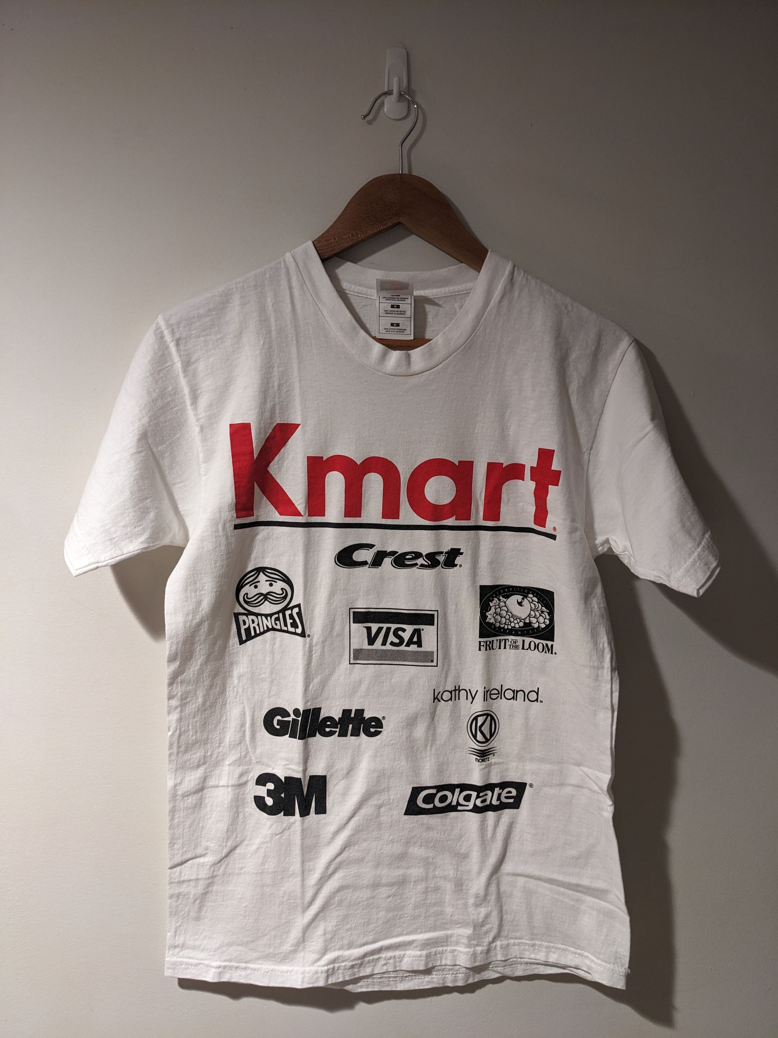 NASCAR Vintage 1996 Kmart Crest Kids Race Against Drugs T-Shirt Size US M / EU 48-50 / 2 - 4 Thumbnail