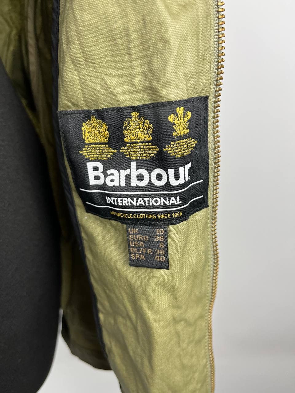 Barbour Barbour International Bearings Casual Jacket Green Belted Size XS / US 0-2 / IT 36-38 - 8 Thumbnail
