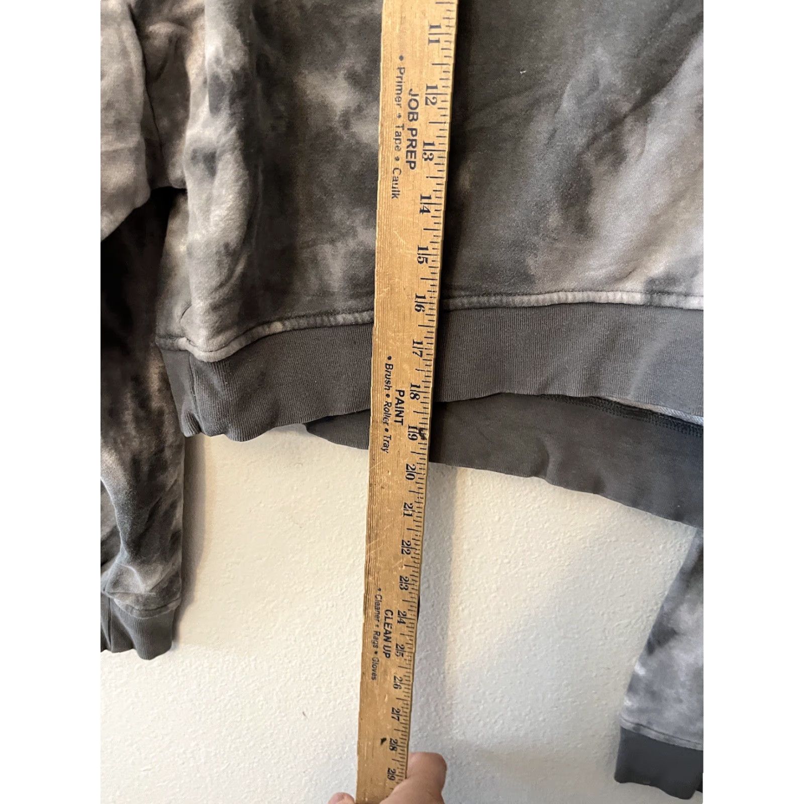 Adidas Adidas Cropped Hoodie Size Medium Gray Tie Dye No Drawstring Women's Hoodie M Gray Tie Dye Adidas Cropped Hoodie Women Pullover Activewear 90s? Size M / US 6-8 / IT 42-44 - 4 Thumbnail