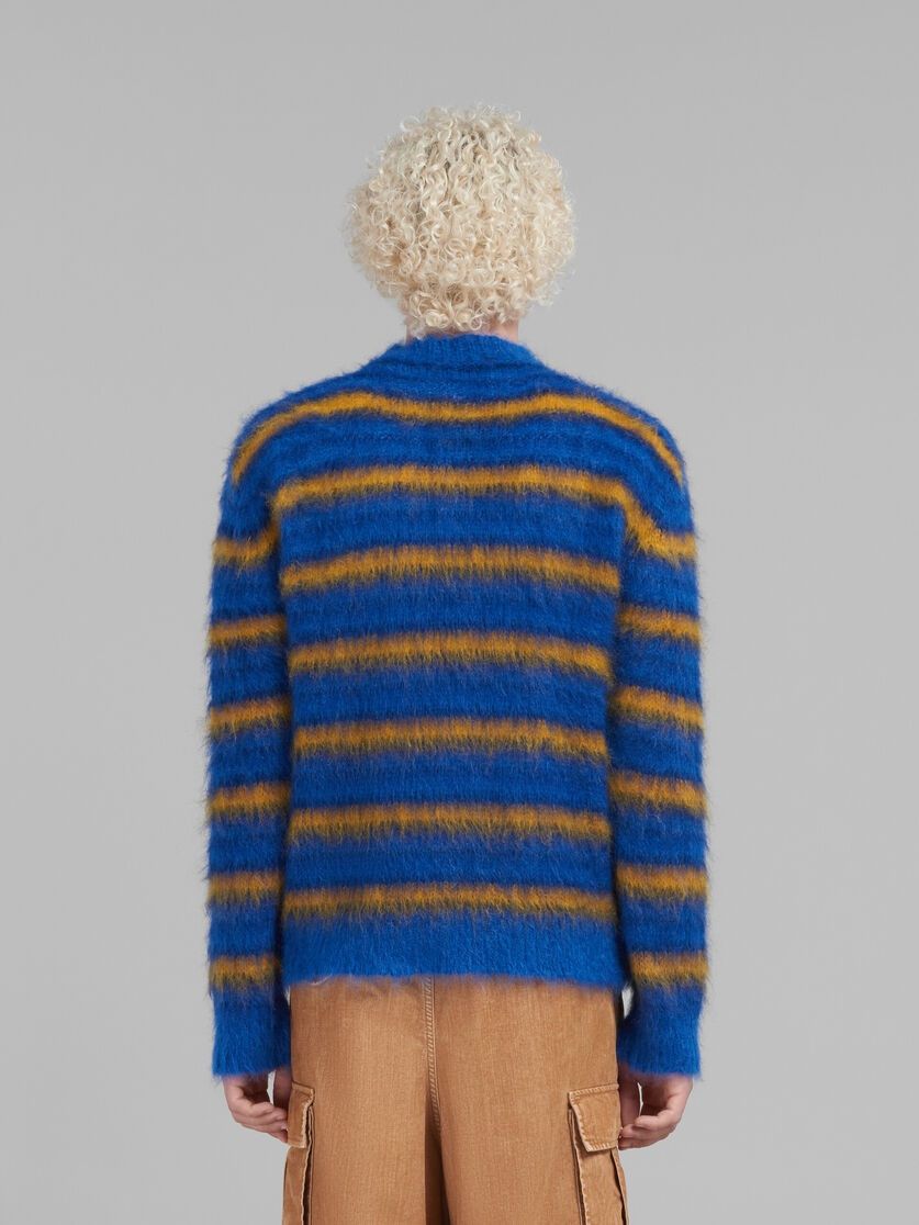 Marni o1w1db10625 Mohair Sweater in Blue Size US M / EU 48-50 / 2 - 5 Thumbnail