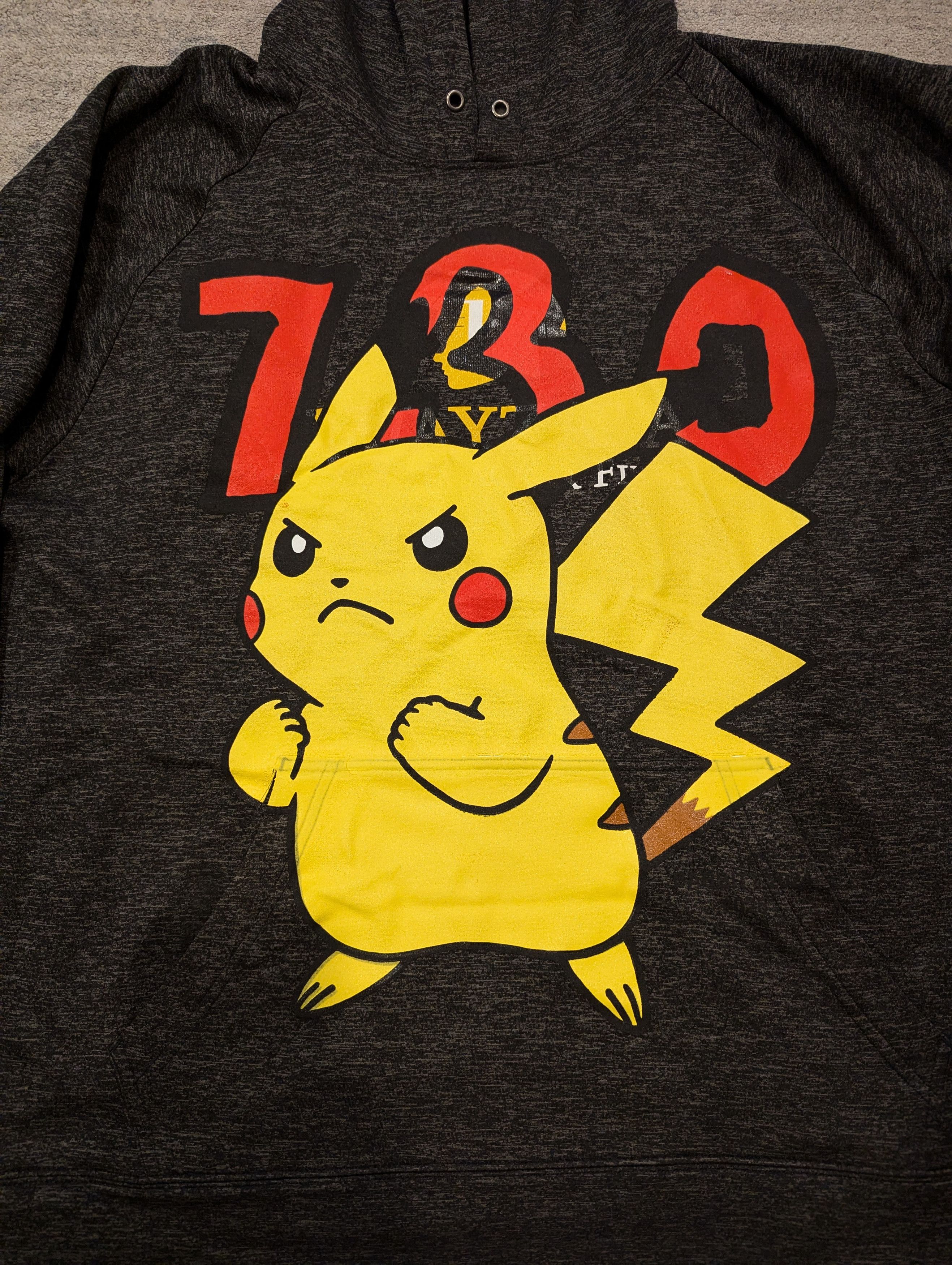 Asspizza Angry Pikachu 730 asspizza Babbitt revived hoodie | Grailed