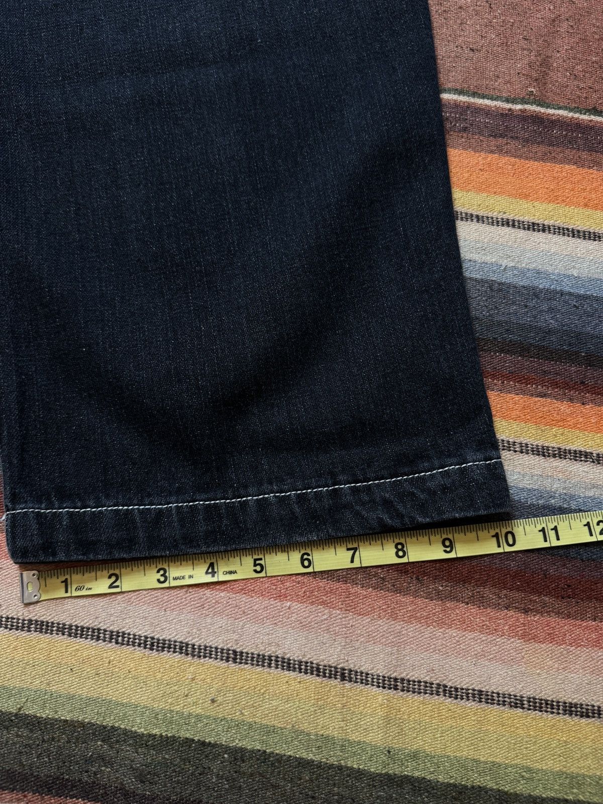 Southpole Y2K Black South Pole Red Tab Denim Baggy Jeans Size US 37 - 7 Thumbnail
