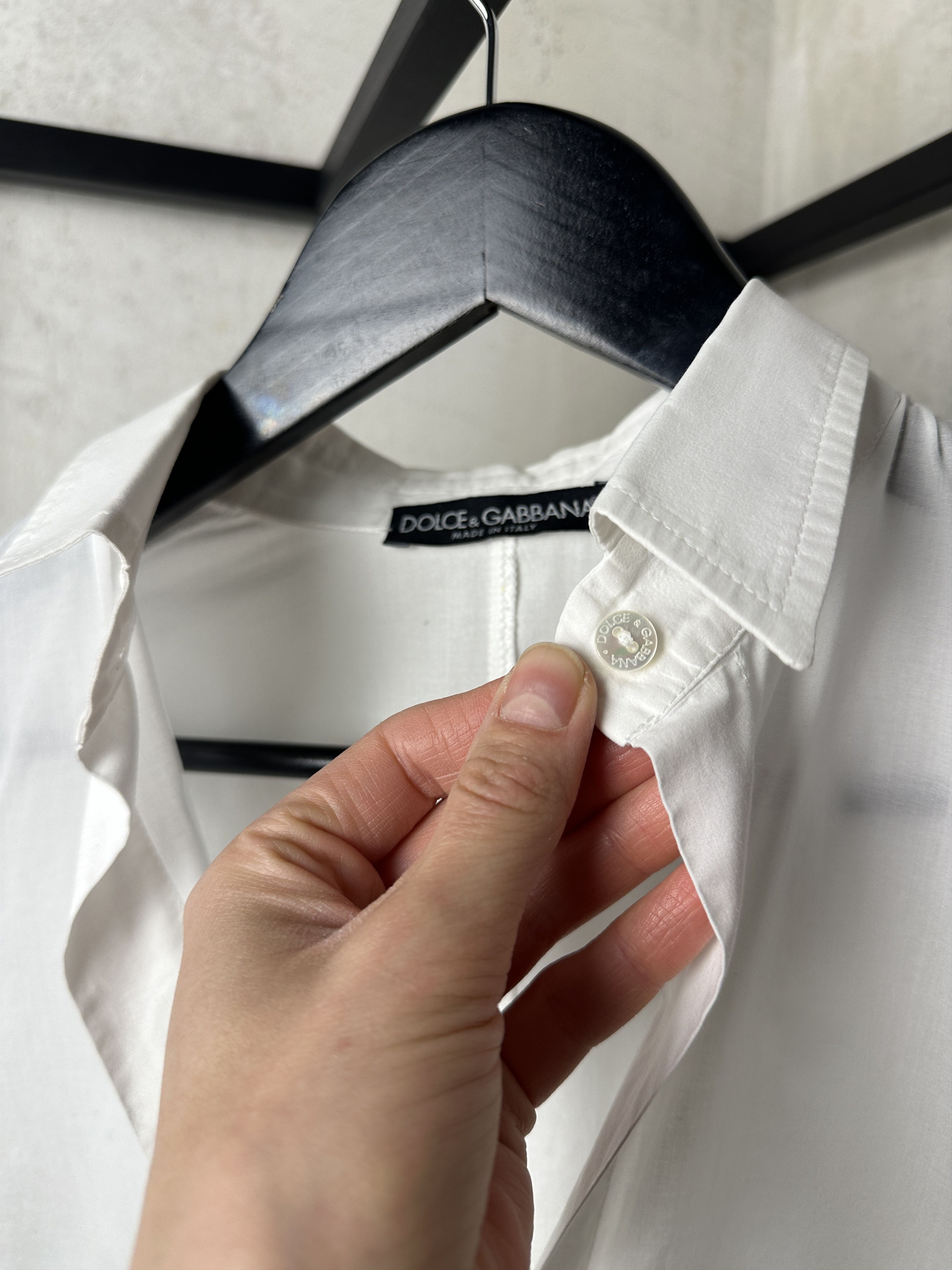 Dolce & Gabbana Dolce & Gabbana Slim Fit Shirt Size XS / US 0-2 / IT 36-38 - 3 Thumbnail