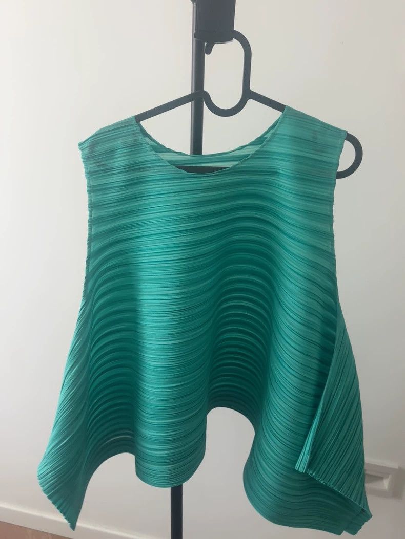 Issey Miyake Issey Miyake JK471 Striped Tank Top - dmc Size US M / EU 48-50 / 2 - 1 Thumbnail