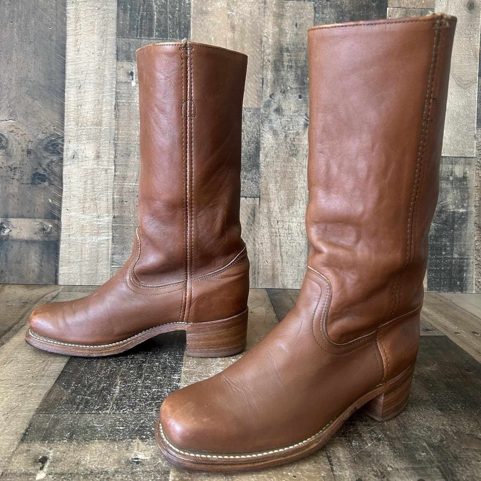 Frye Frye 2955 White Label Tall Campus Boots Mens 9.5 D Size US 9.5 / EU 42-43 - 12 Thumbnail