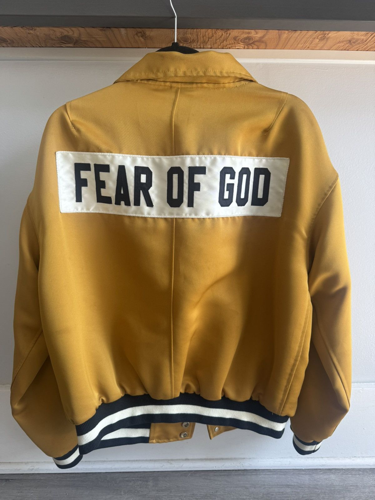 Fear of God Fear Of God Baseball Jacket Size US M / EU 48-50 / 2 - 2 Thumbnail