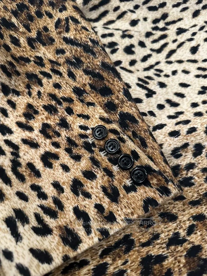 Valentino Valentino Leopard print wool coat Size US XXS / EU 40 - 3 Thumbnail