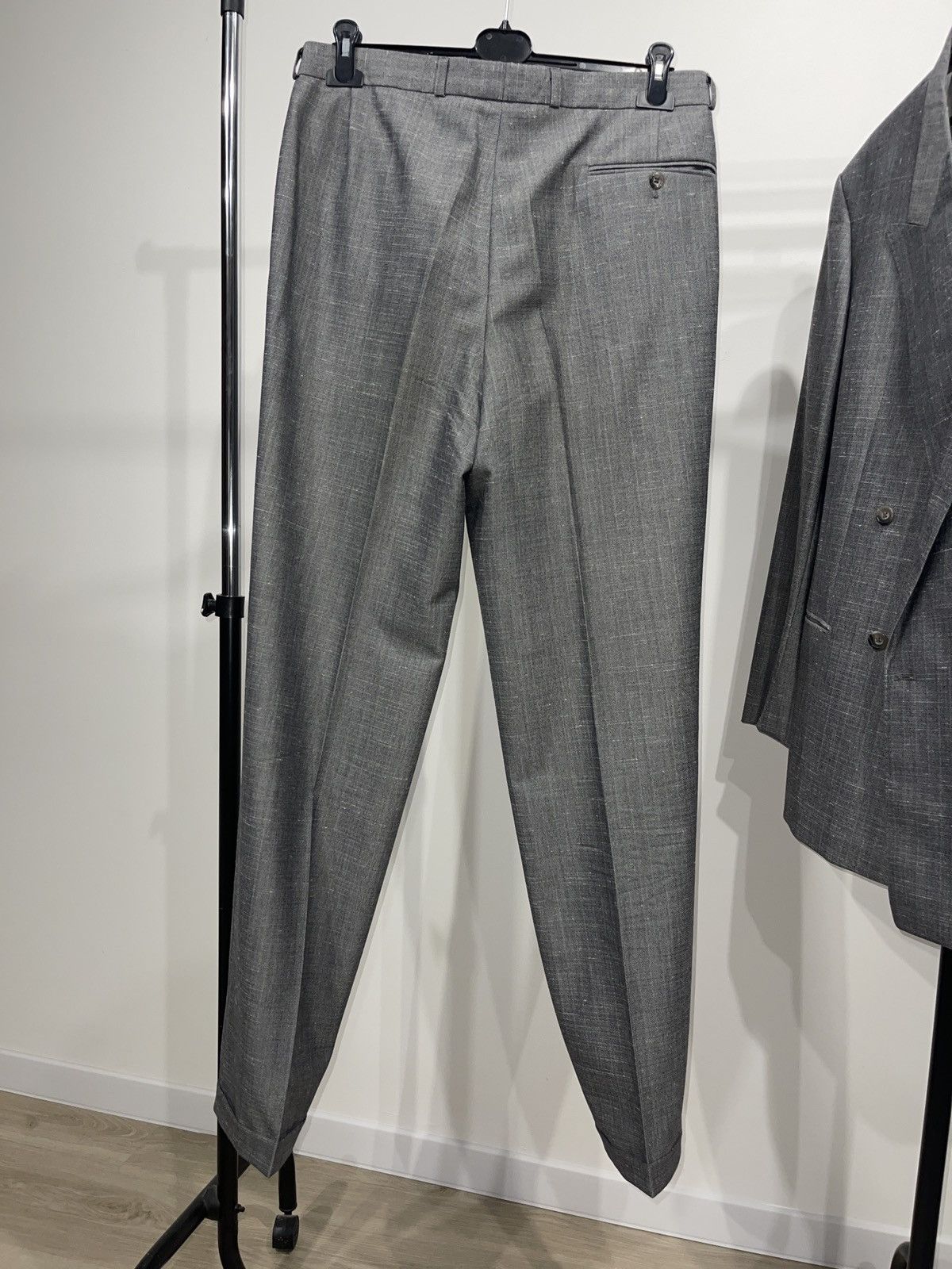 Vintage 🔥Vintage double-breasted suit classic blazer + trousers 40L Size 40L - 10 Thumbnail