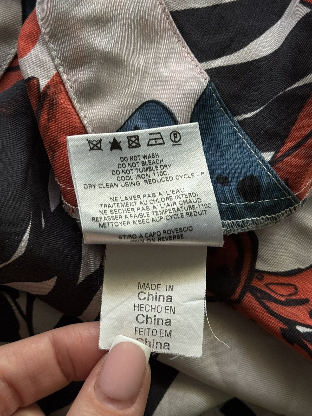 Chloe × Designer × See by Chloe See by Chloe 100% silk floral pattern coloured blouse shirt Size S / US 4 / IT 40 - 7 Thumbnail