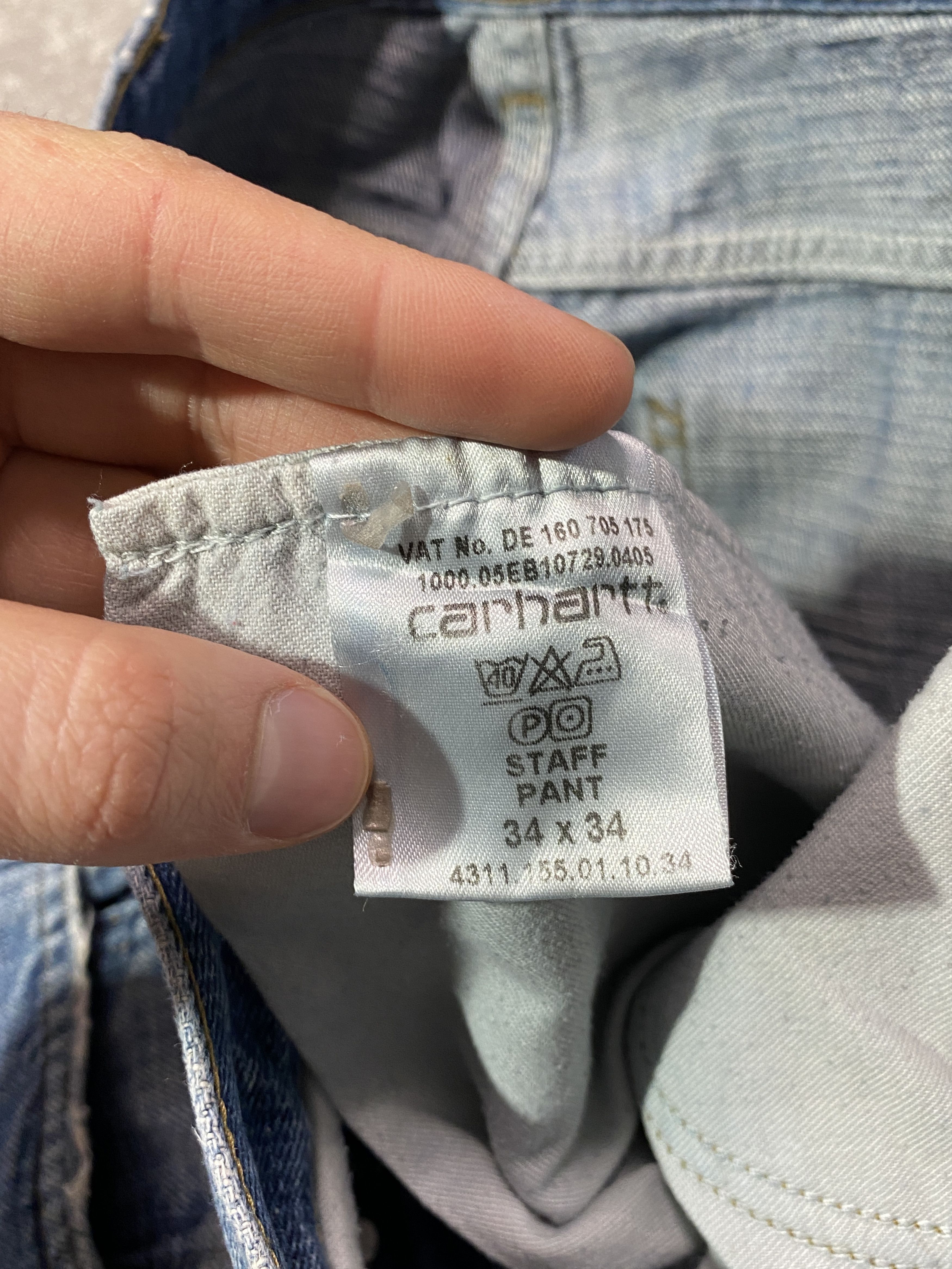 Carhartt Vintage Y2K Carhartt Baggy Pants Size US 34 / EU 50 - 7 Thumbnail