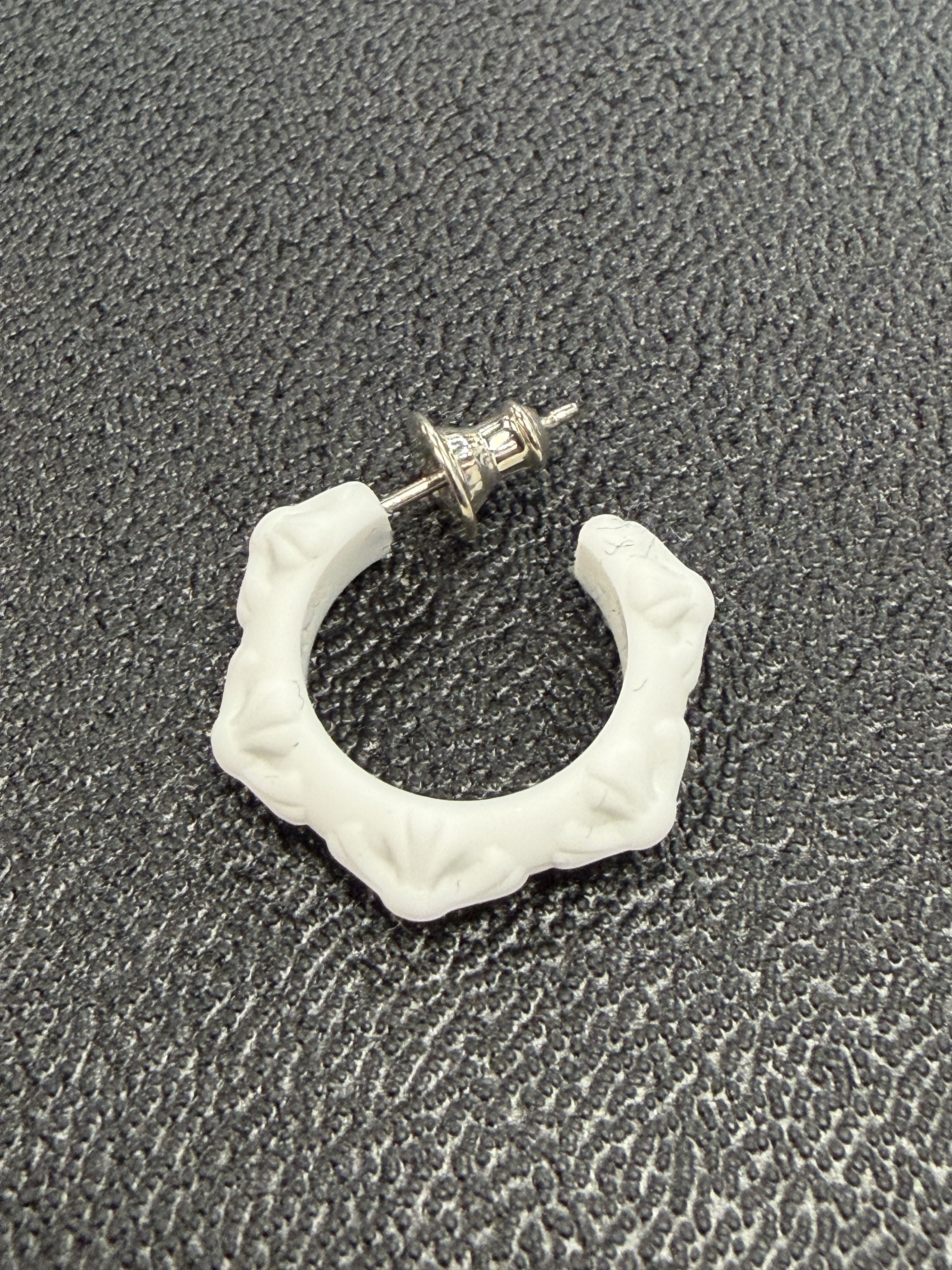 Chrome Hearts Chrome Hearts Scroll Hoop Earring | Grailed