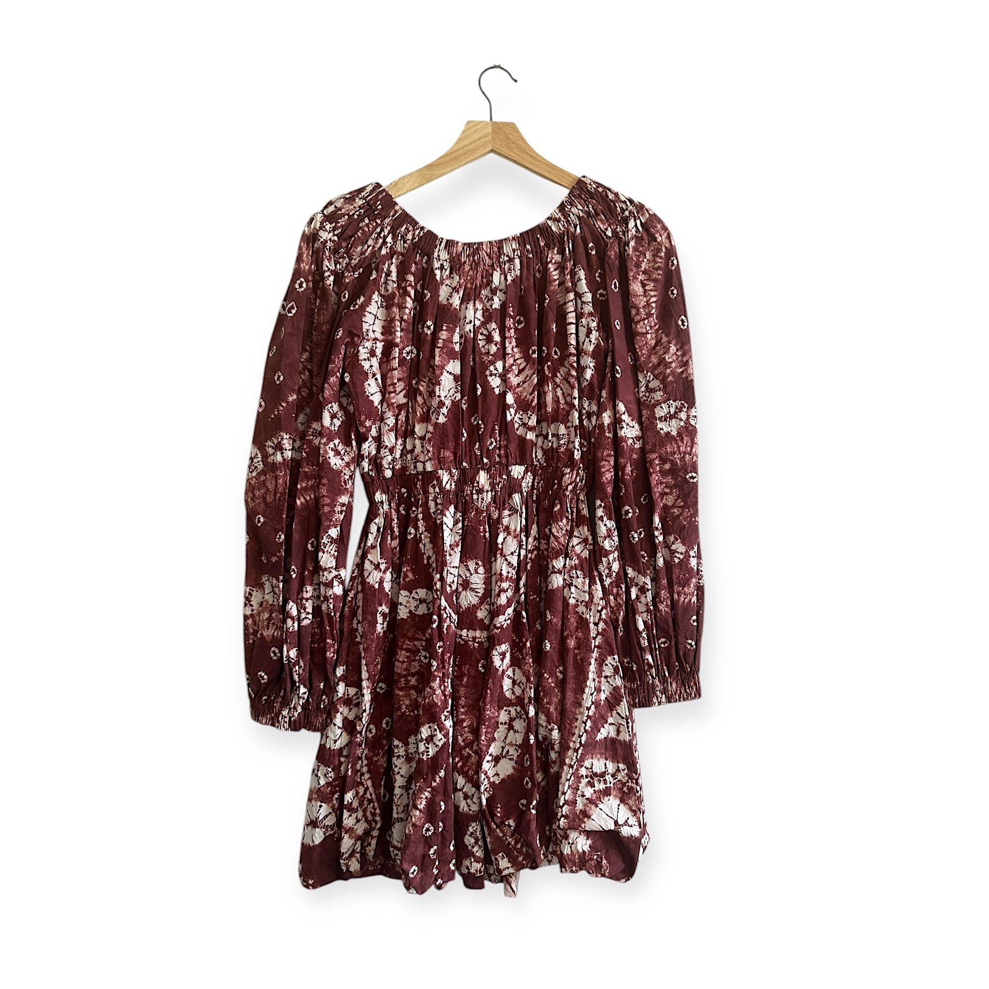 Ulla Johnson Ulla Johnson Martine Dress Syrah Shibori, Size 0, New wit Size XS / US 0-2 / IT 36-38 - 2 Thumbnail
