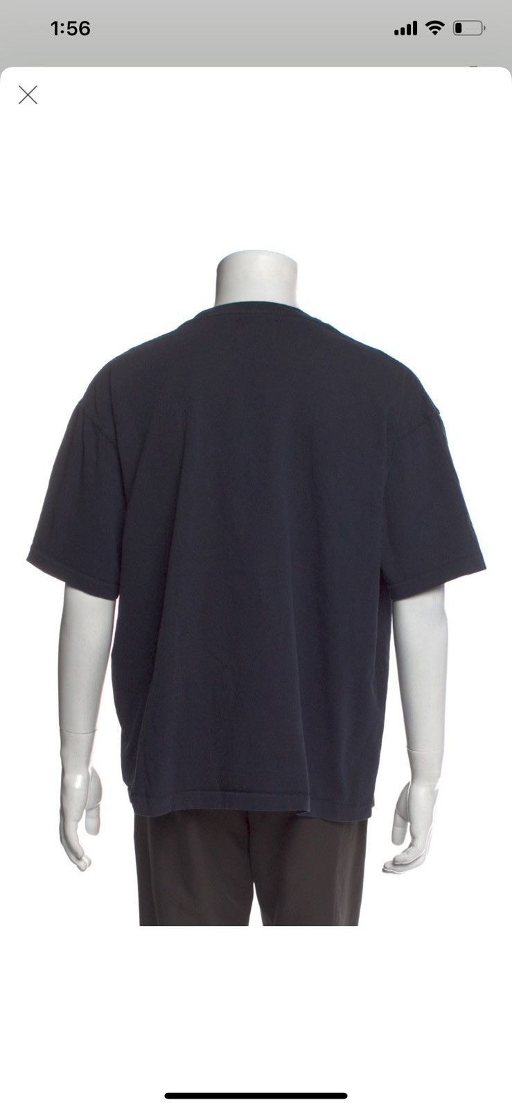 Gallery Dept. Gallery Dept Souvenir Red Logo Navy Blue Tee Size US XL / EU 56 / 4 - 11 Thumbnail