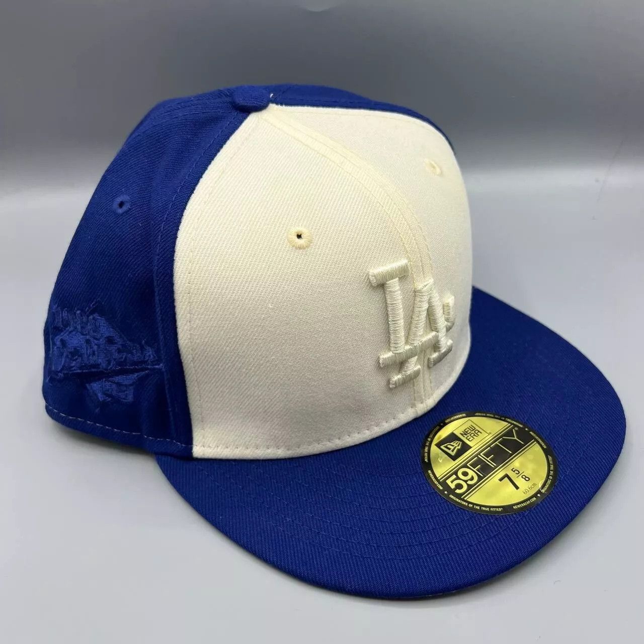 New Era Los Angeles LA Dodgers Hat 7 5/8 59Fifty New Era MLB Fitted Size ONE SIZE - 1 Thumbnail