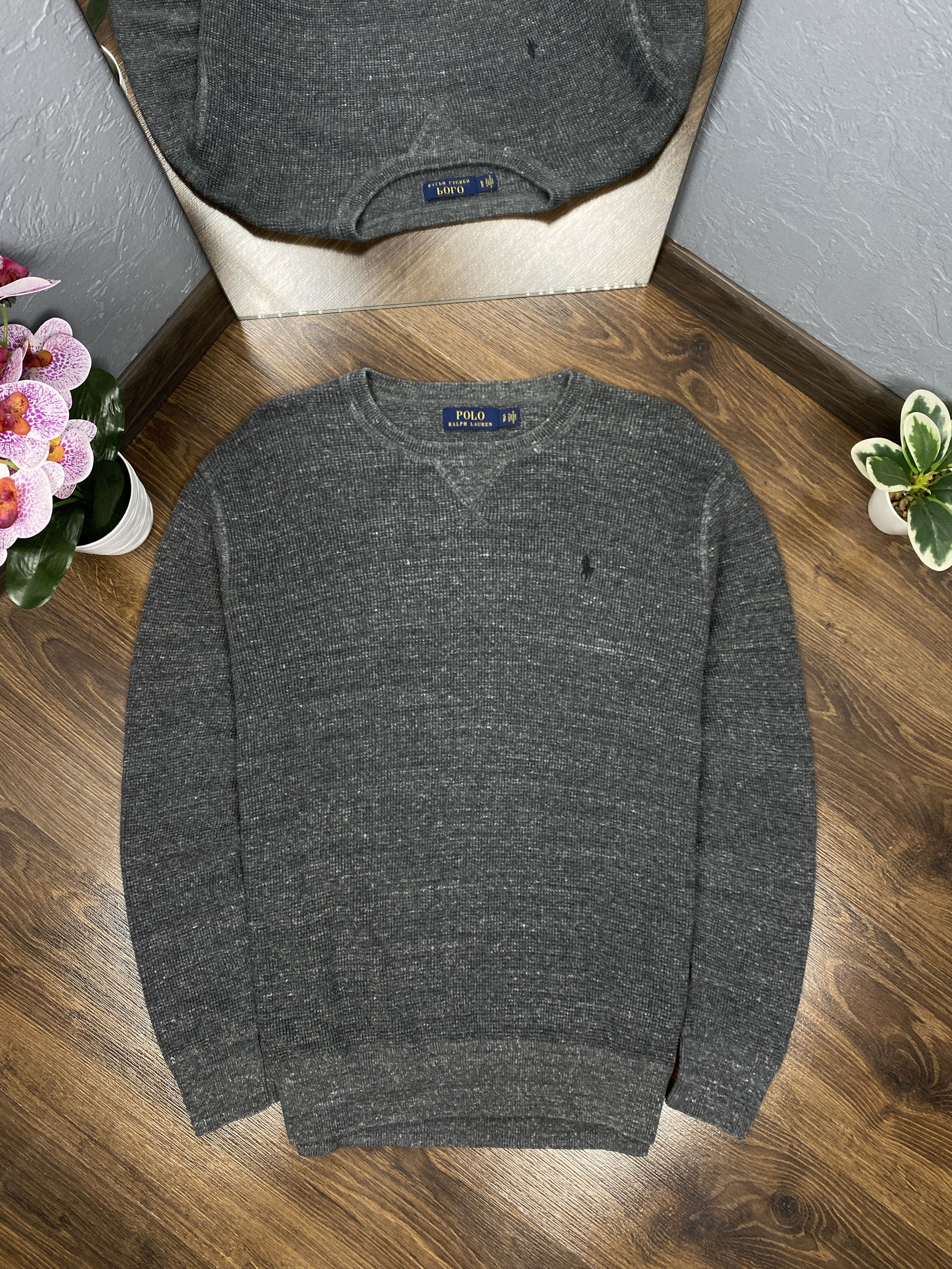 Polo Ralph Lauren Polo Ralph Lauren Mens Crew Neck Knit Sweater Size US S / EU 44-46 / 1 - 1 Thumbnail