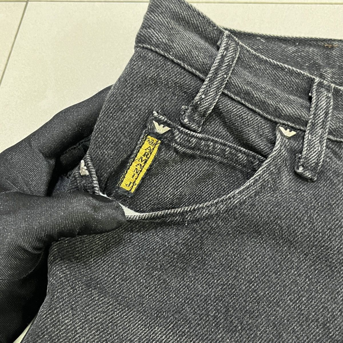 Emporio Armani Vintage Rare Armani Jeans Size US 30 / EU 46 - 6 Thumbnail