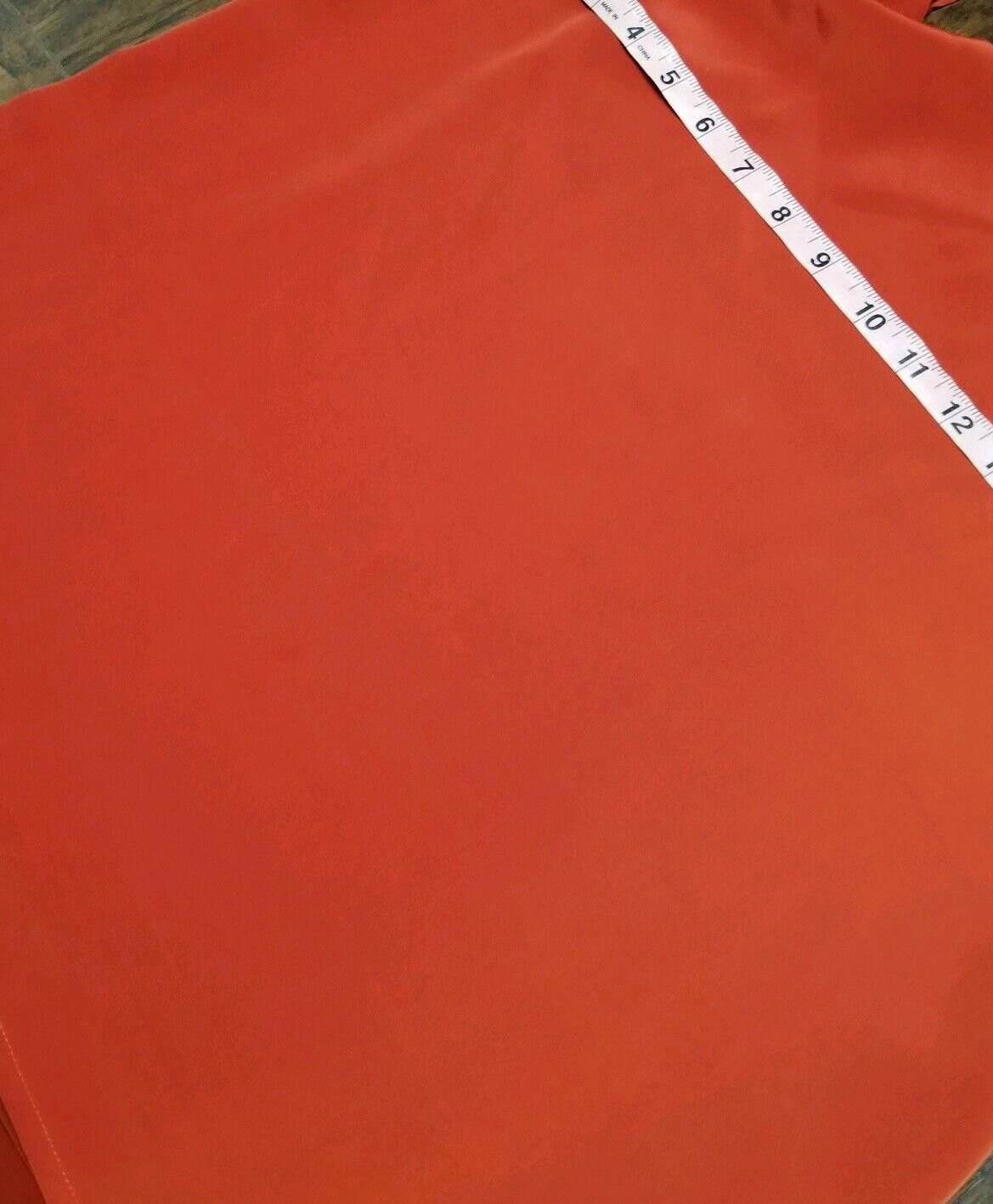 Designer Judith March Top Medium Orange Cold Shoulder Embroidered Size M / US 6-8 / IT 42-44 - 5 Thumbnail