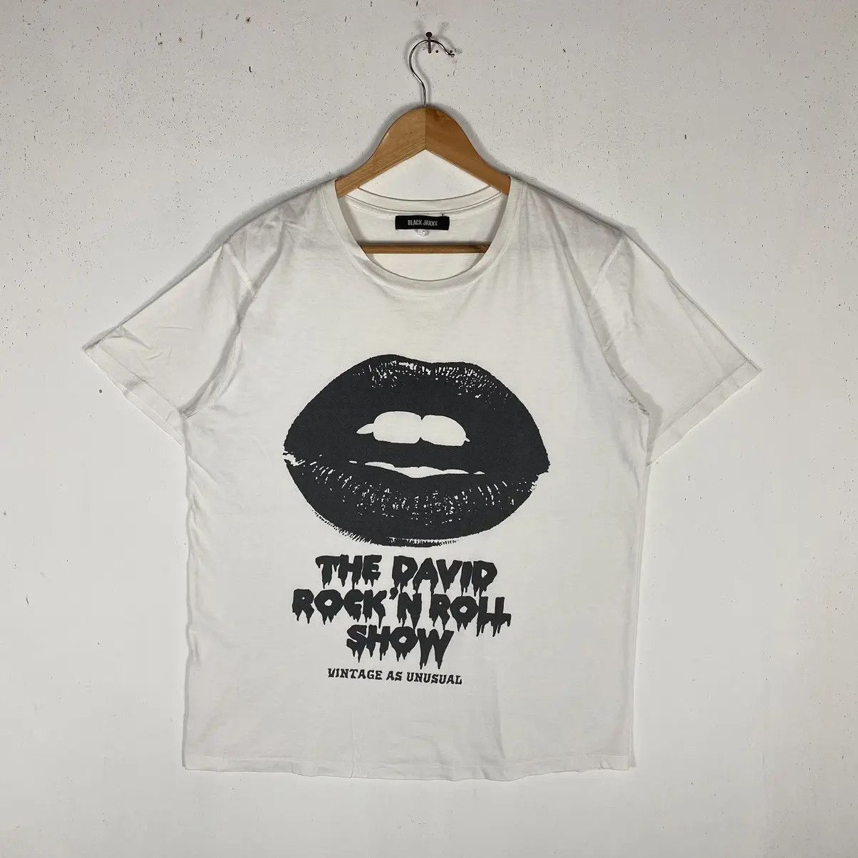 Japanese Brand THE DAVID ROCK 'N ROLL SHOW LIKE ROCKY HORROR TEE Size US L / EU 52-54 / 3 - 2 Thumbnail