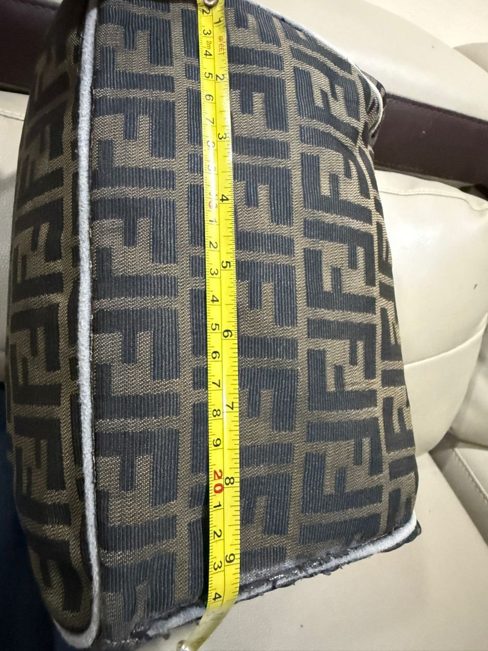 Fendi Authentic Fendi Zucca Monogram Vanity Toiletries Bag Size ONE SIZE - 16 Thumbnail