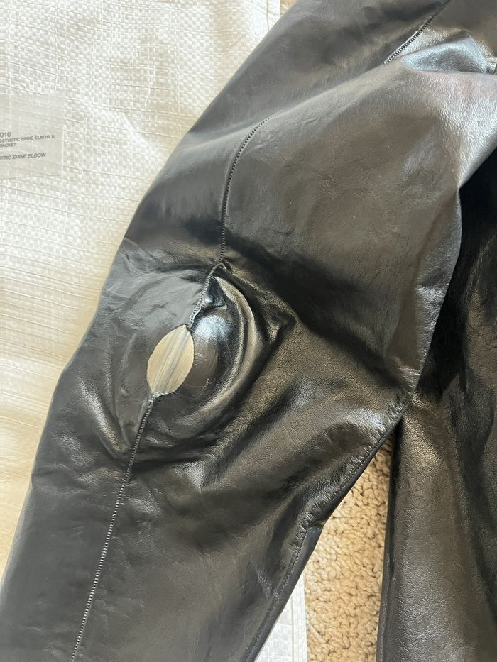 Carol Christian Poell CCP leather jacket Size US L / EU 52-54 / 3 - 13 Thumbnail